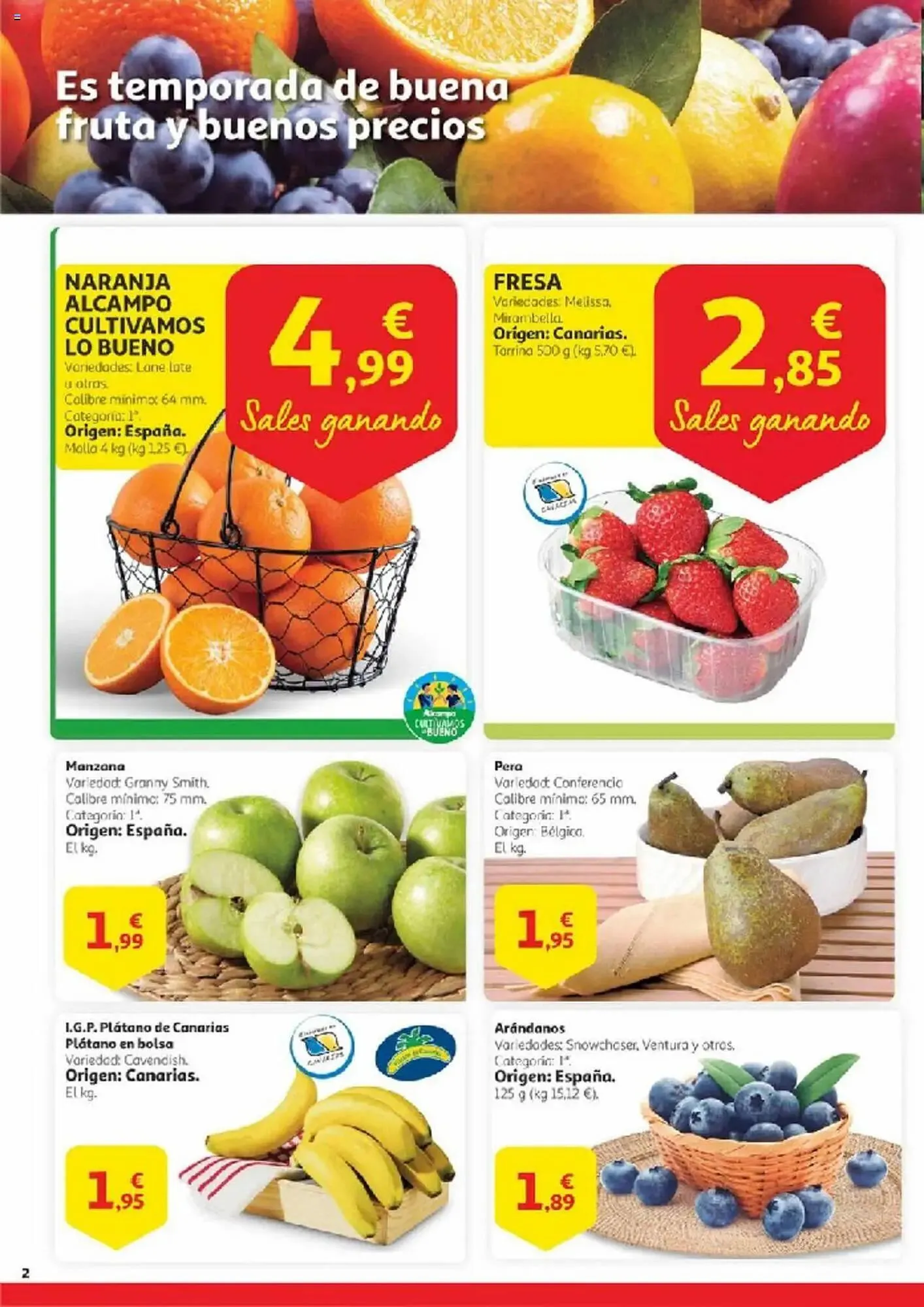 Catálogo de Folleto Alcampo 13 de marzo al 26 de marzo 2025 - Página 2