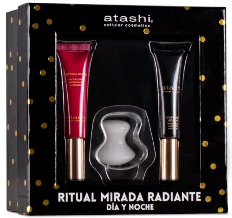 Atashi Contorno Ojos Antioxidante 15 ml + Contorno Ojos Antiarrugas 15 ml