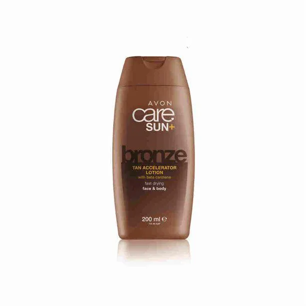 Loción Aceleradora del Bronceado Avon Care Sun+