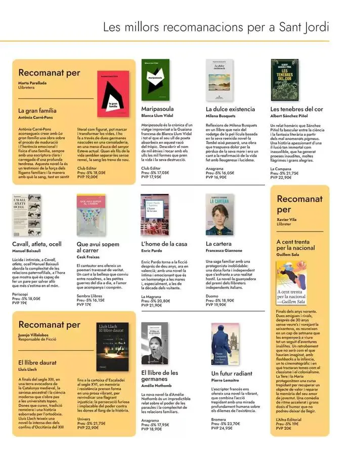 Catálogo de Viu Sant Jordi! 1 de marzo al 30 de abril 2025 - Página 5