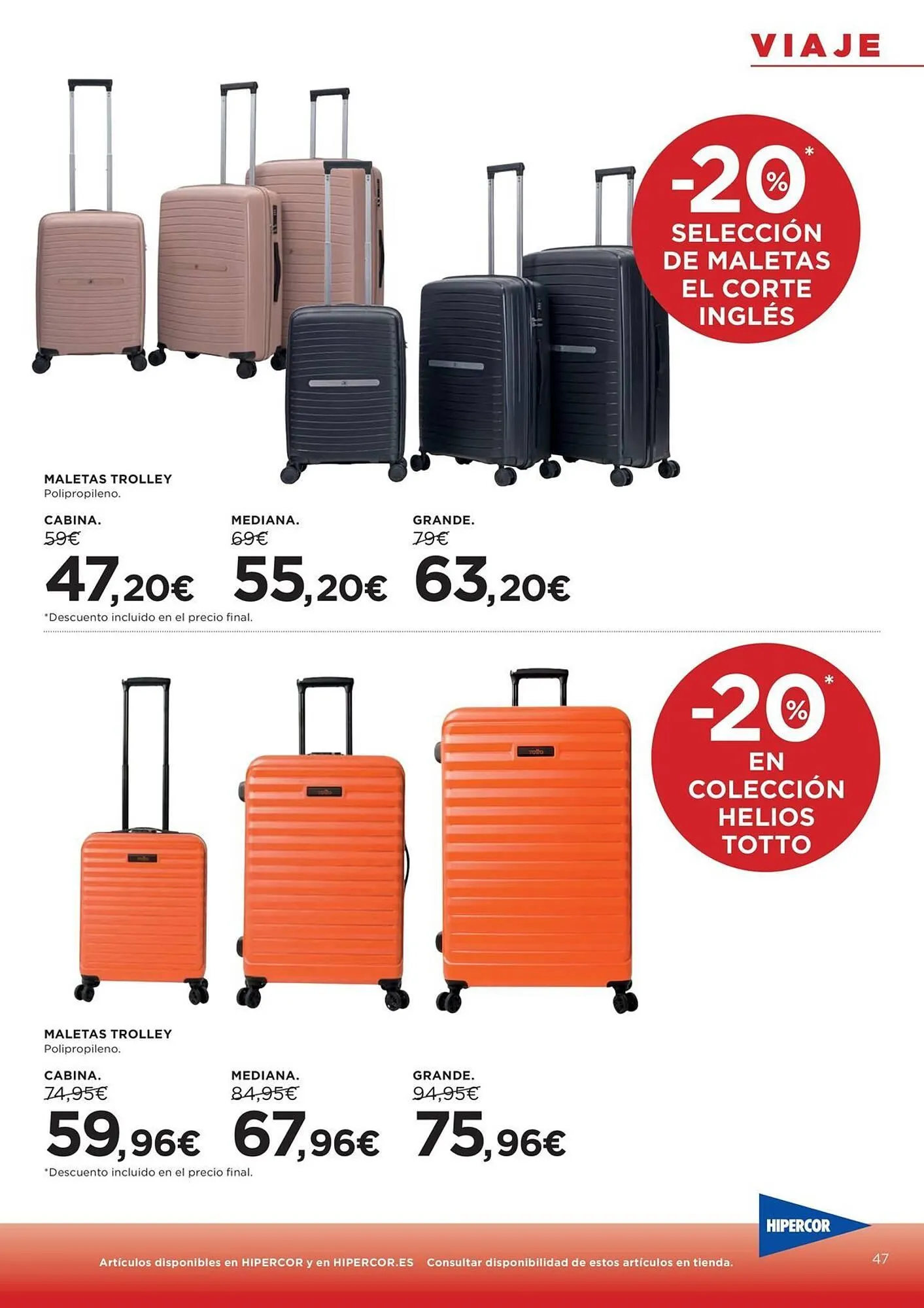 Catálogo de Catálogo Hipercor 25 de marzo al 8 de abril 2026 - Página 47