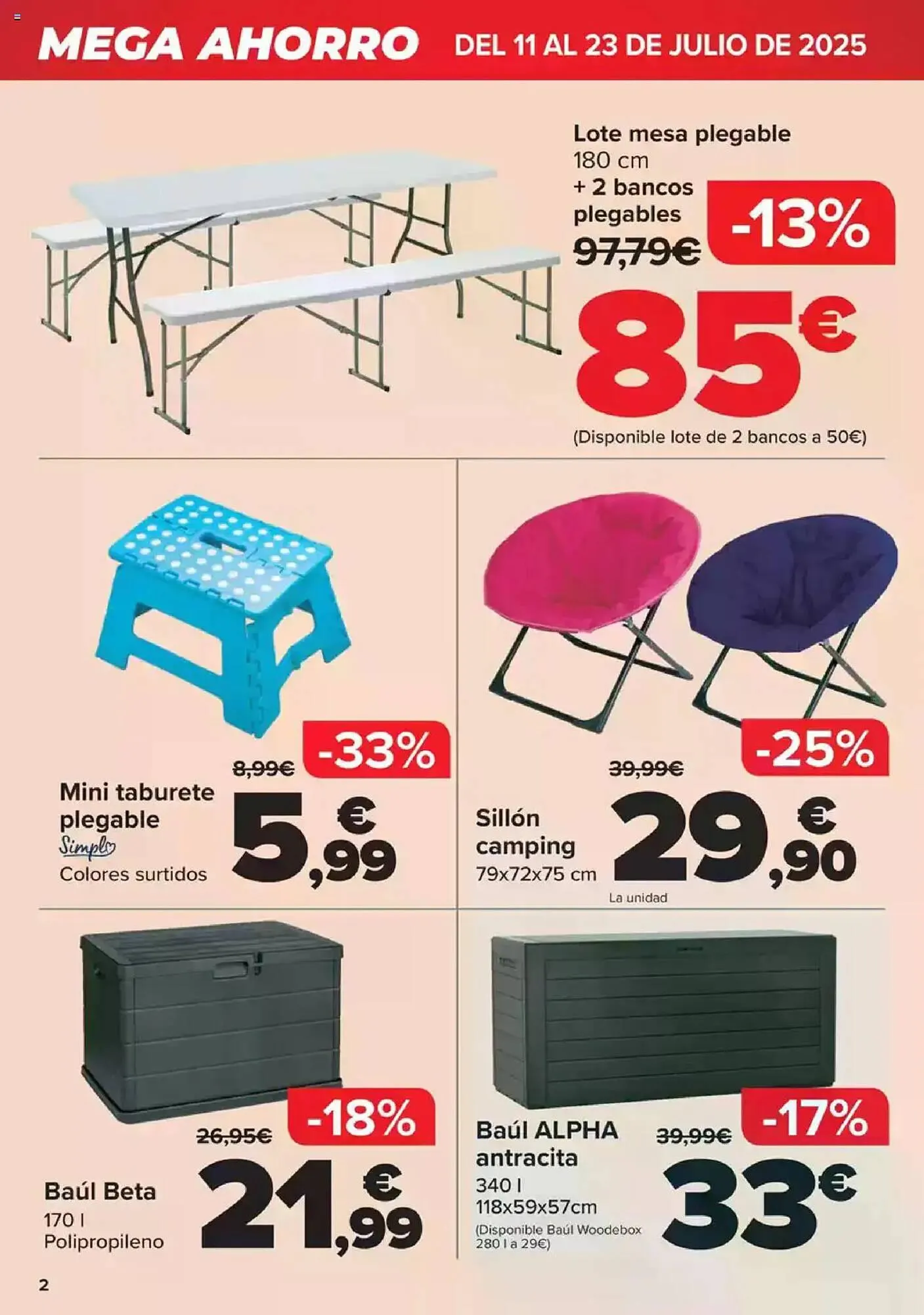 Catálogo de Folleto Carrefour 11 de julio al 23 de julio 2025 - Página 2