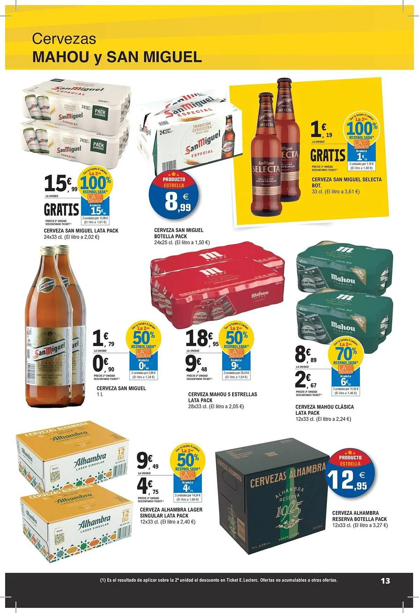 Catálogo de Folleto E.Leclerc 2 de mayo al 18 de mayo 2024 - Página 13