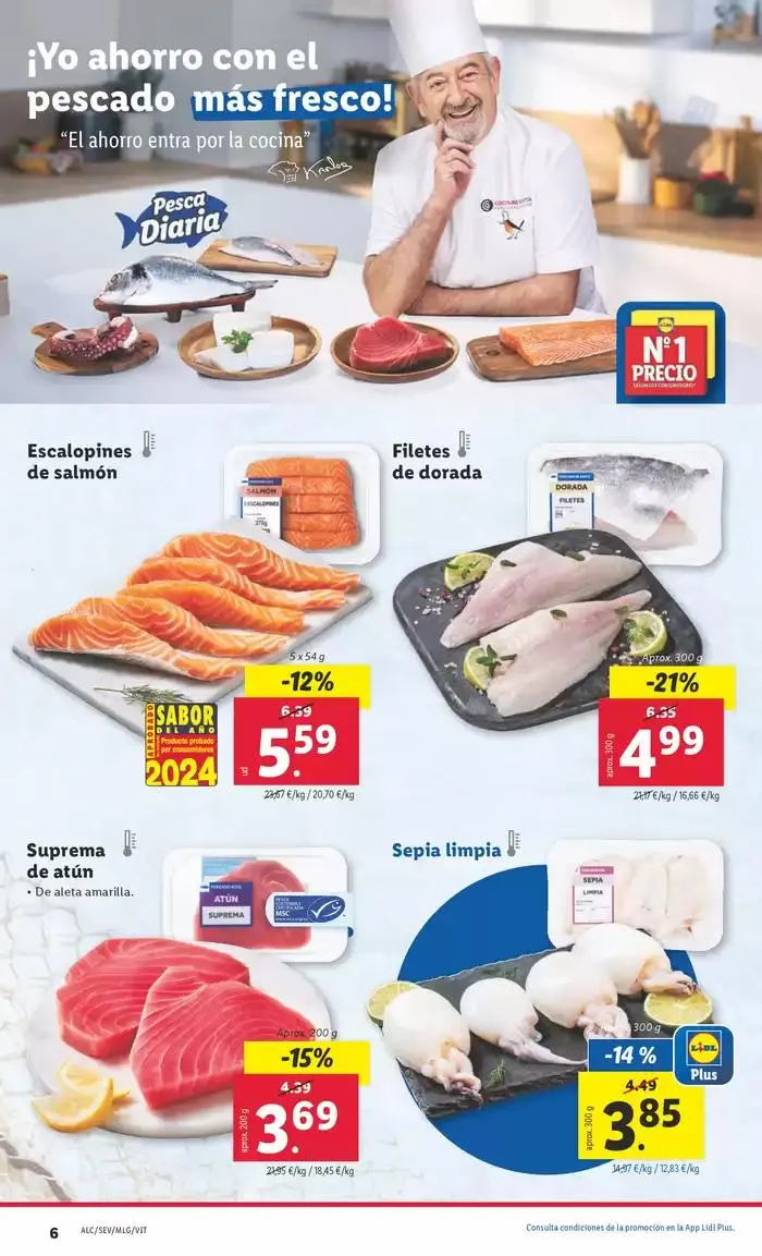 Catálogo de ¡Semana del superahorro Lidl Plus! 14 de octubre al 20 de octubre 2024 - Página 6