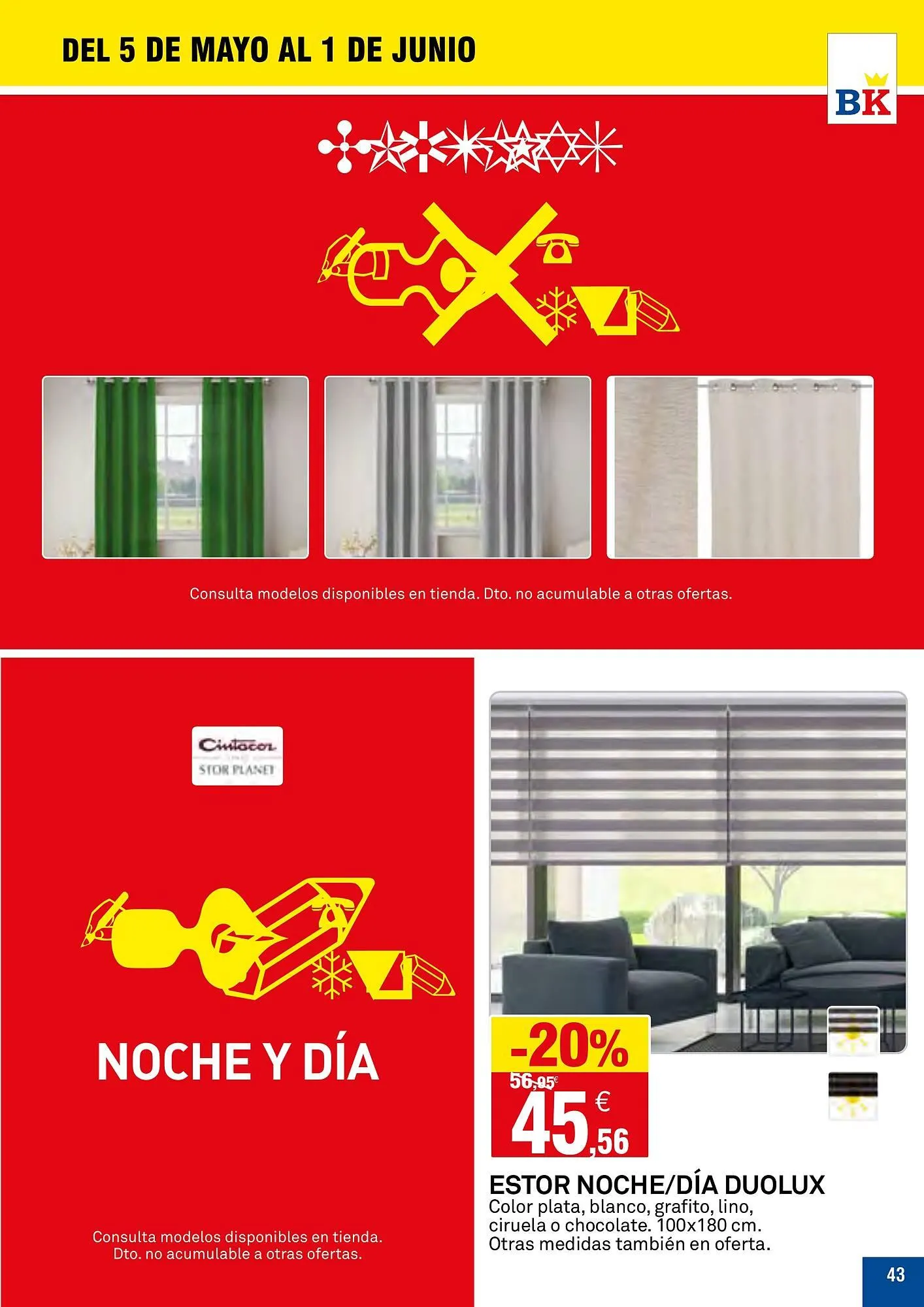 Catálogo de Folleto Bricoking 5 de mayo al 1 de junio 2025 - Página 43