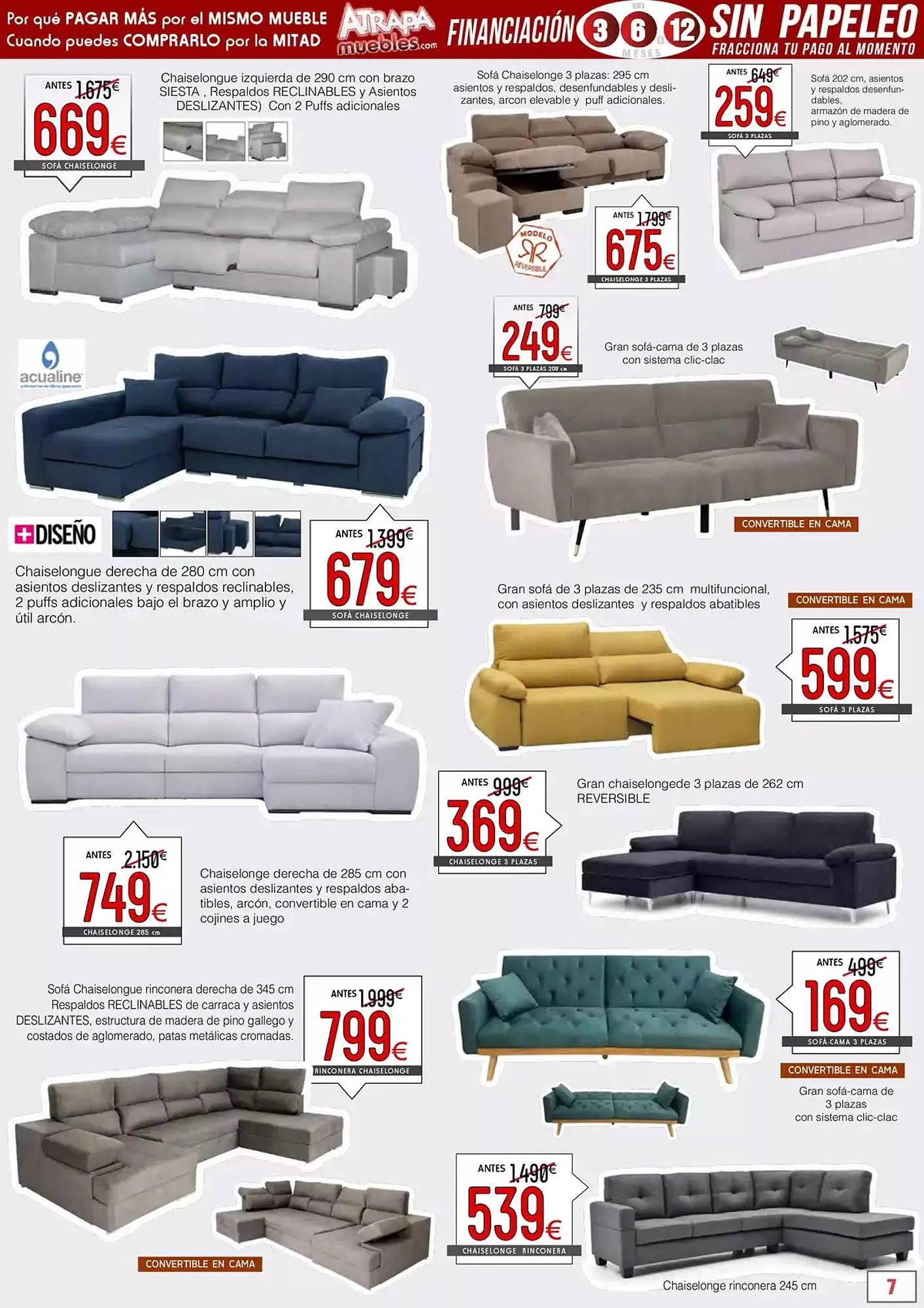 Catálogo de Folleto Atrapamuebles 26 de abril al 31 de mayo 2025 - Página 7