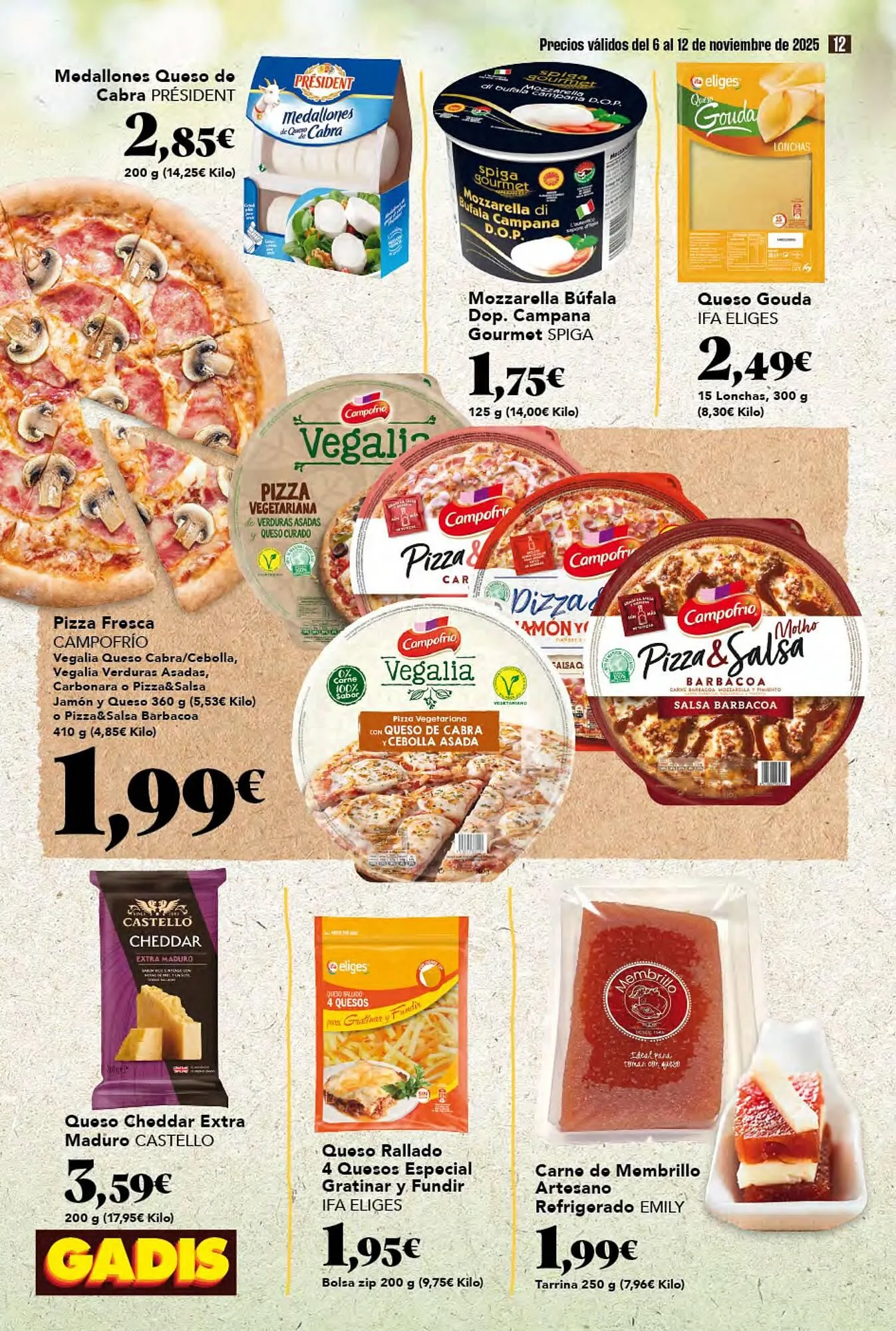Catálogo de Folleto Gadis 6 de noviembre al 12 de noviembre 2025 - Página 12