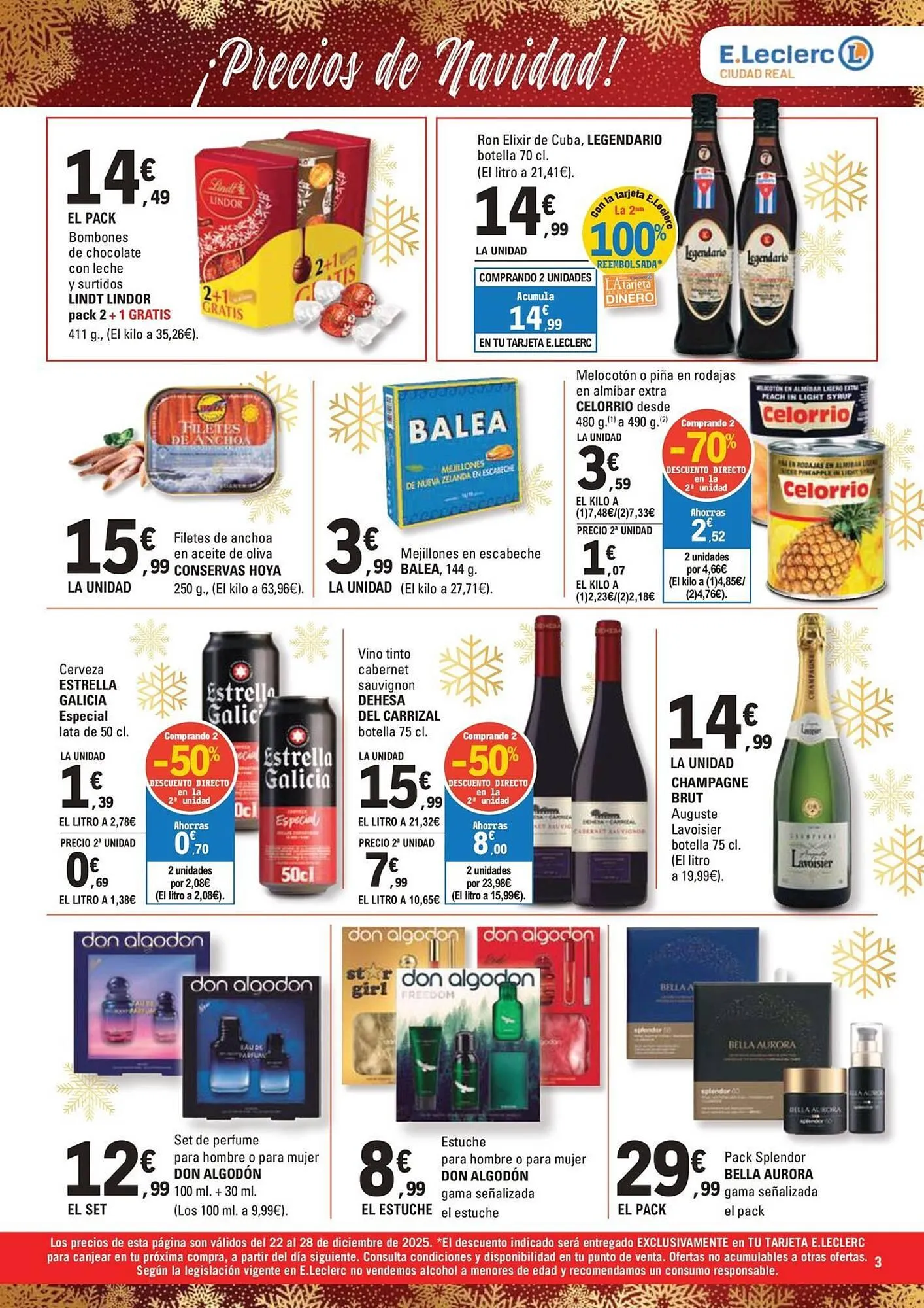 Catálogo de Catálogo E.Leclerc 22 de diciembre al 28 de diciembre 2025 - Página 3