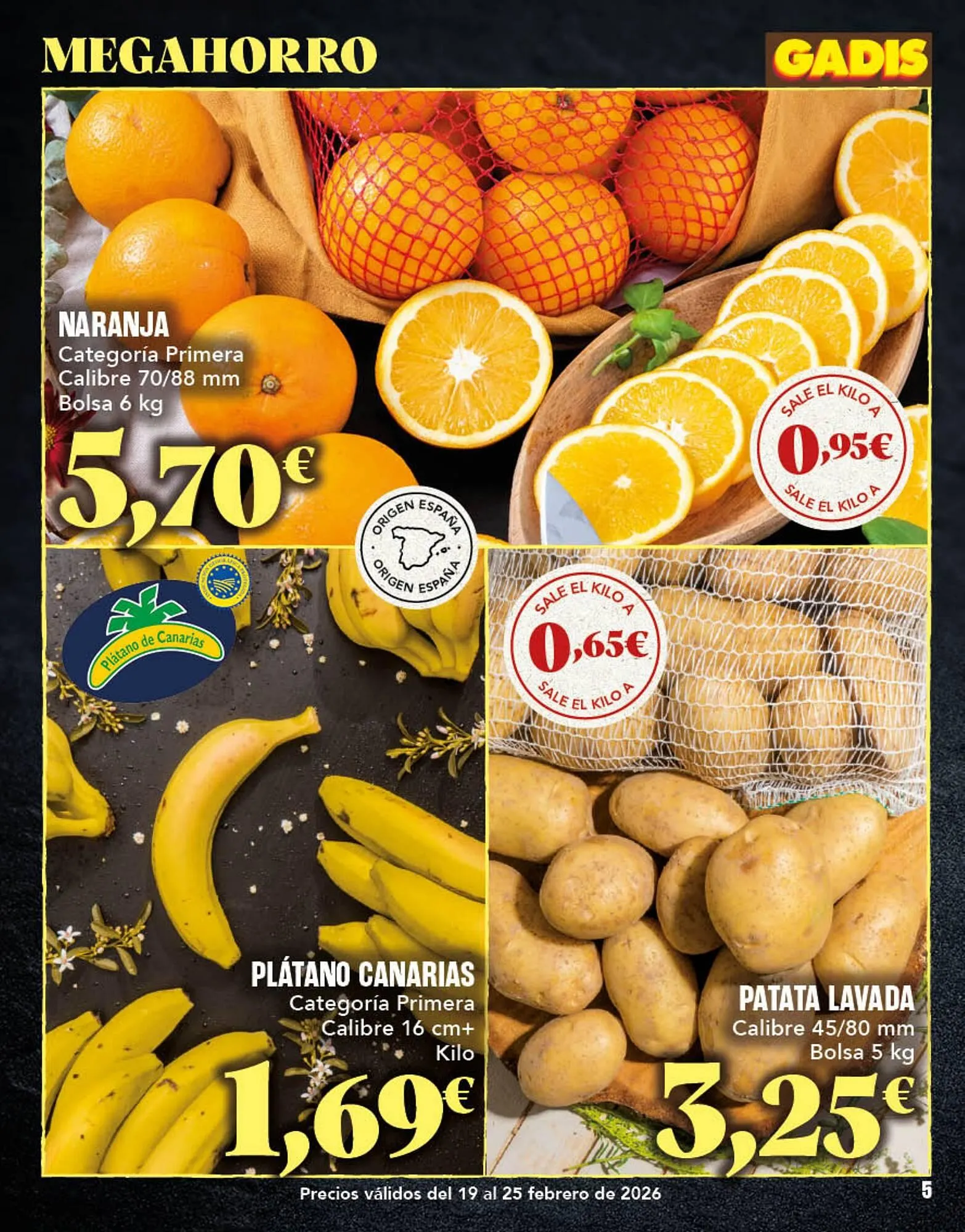 Catálogo de Folleto Gadis 19 de febrero al 25 de febrero 2026 - Página 5