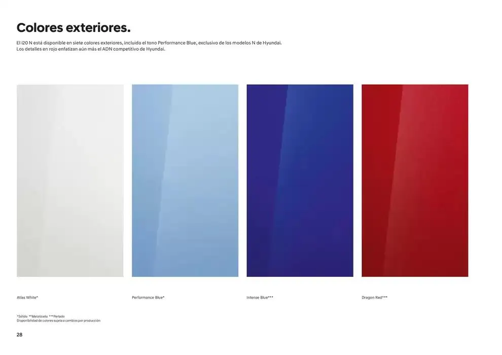 Catálogo de Hyundai - i20 N 31 de diciembre al 31 de diciembre 2025 - Página 28