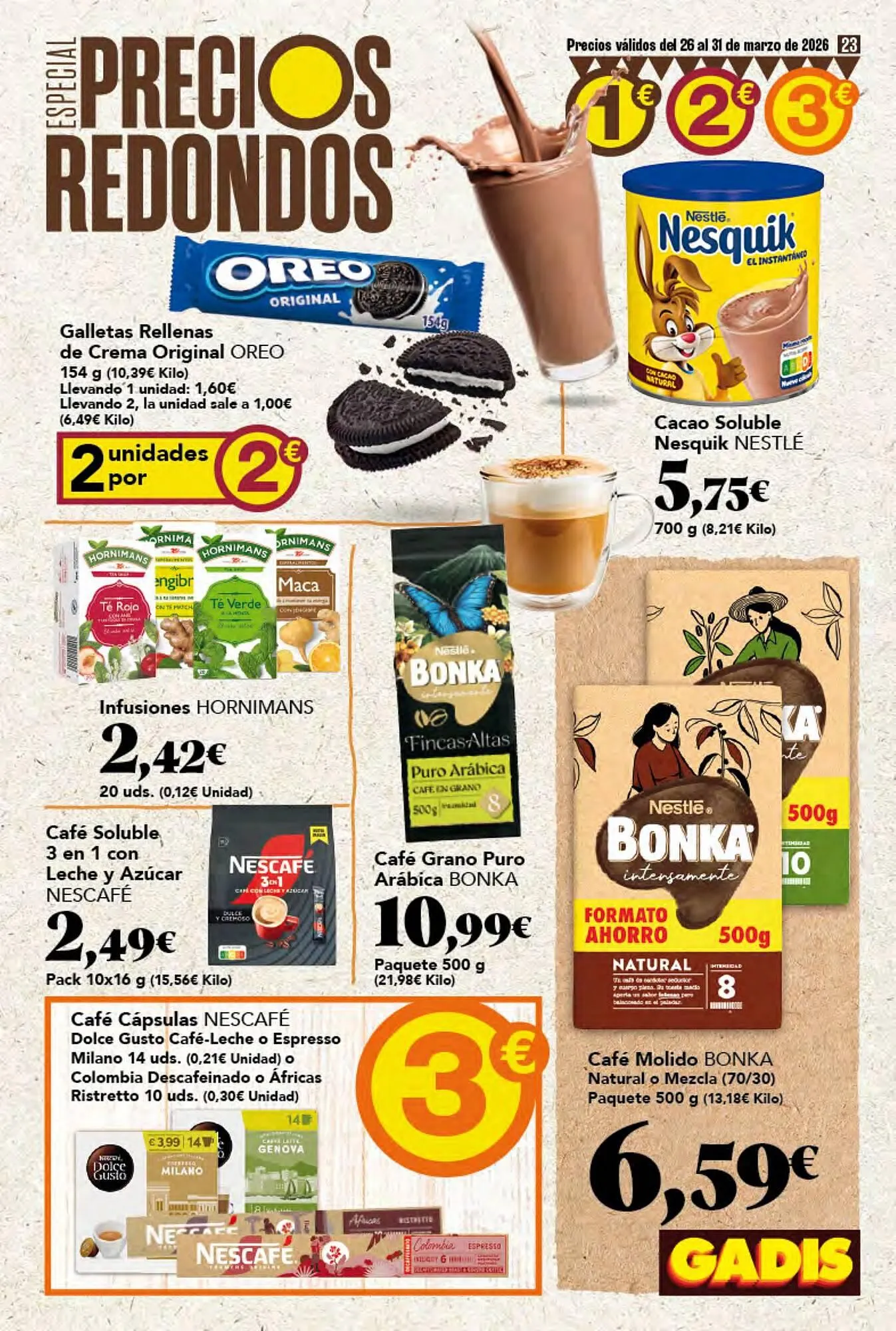 Catálogo de Folleto Gadis 26 de marzo al 31 de marzo 2026 - Página 23