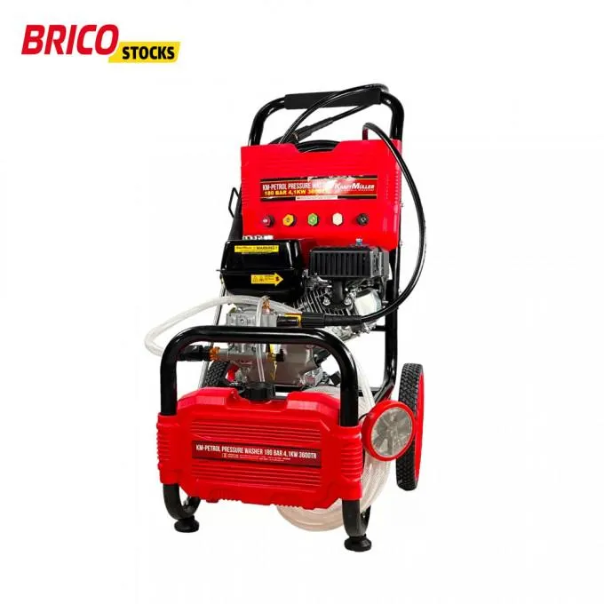 LAVADORA DE ALTA PRESIÓN A GASOLINA 180 BAR-4,1KW