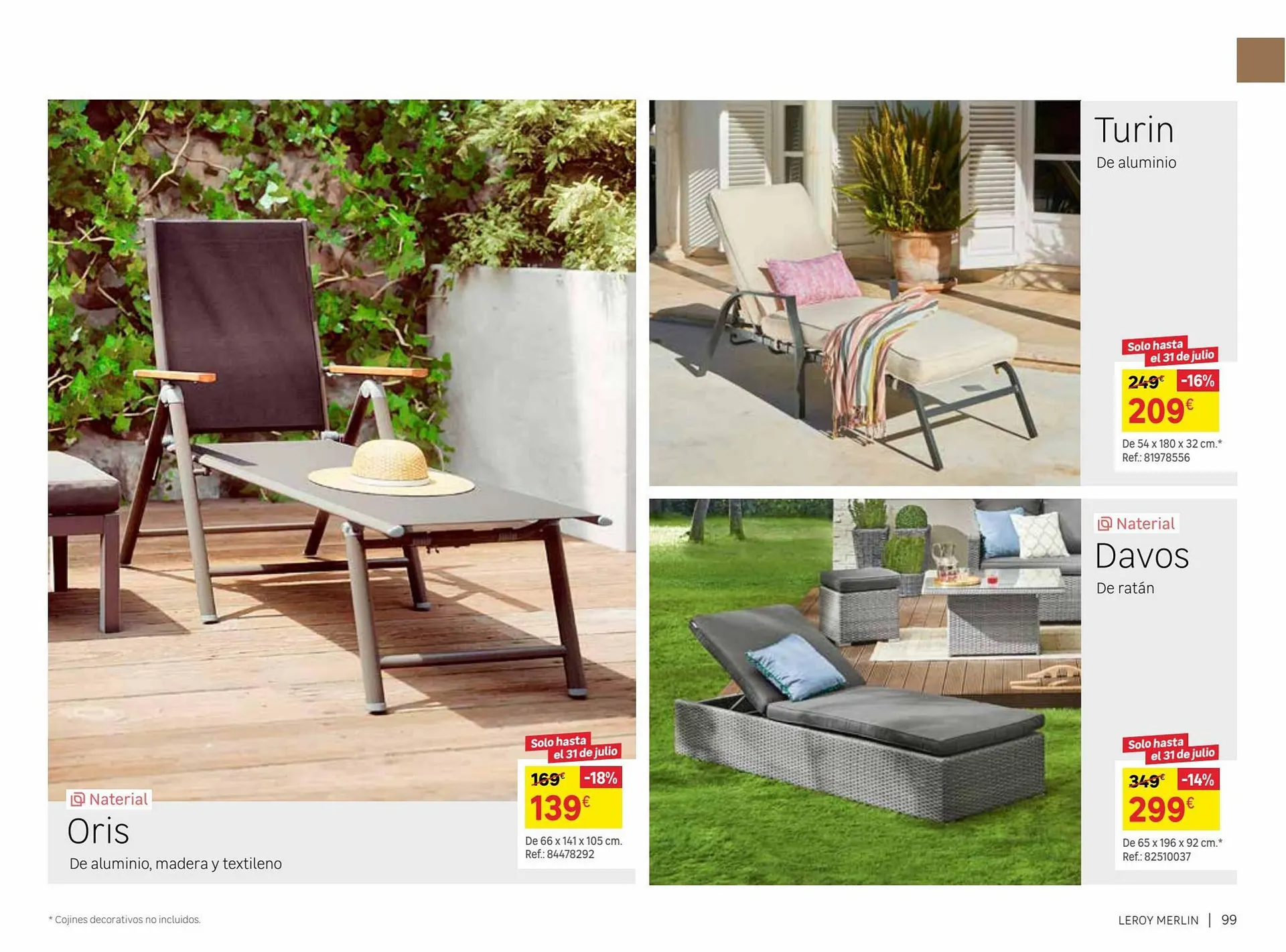 Catálogo de Folleto Leroy Merlin 9 de junio al 31 de julio 2023 - Página 99