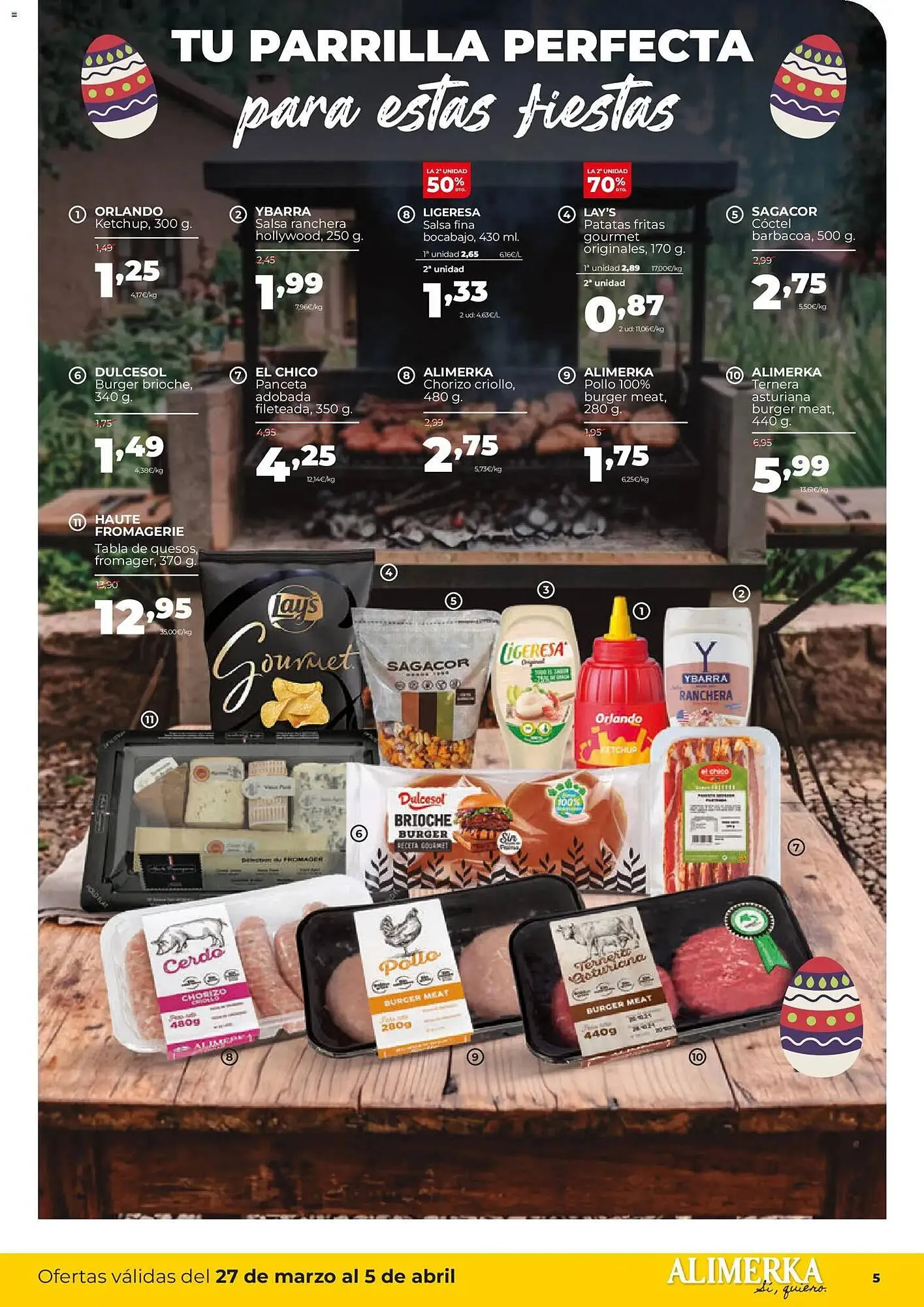 Catálogo de Folleto Alimerka 27 de marzo al 5 de abril 2026 - Página 5