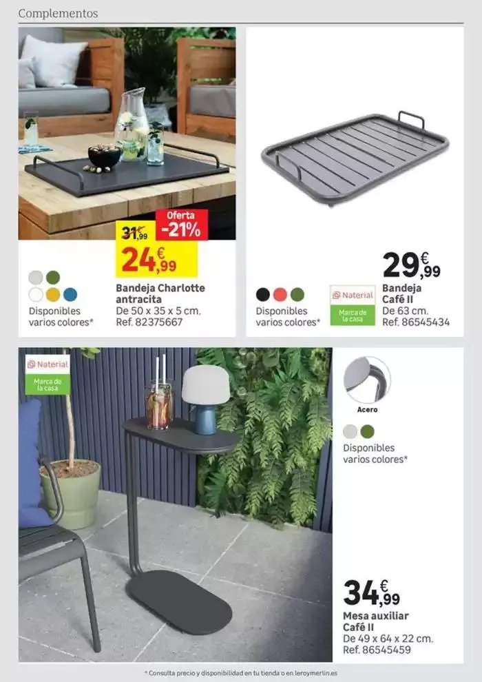 Catálogo de Transforma tu jardín y espacio exterior con estilo 8 de abril al 16 de mayo 2025 - Página 189