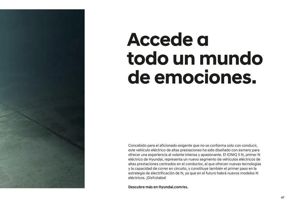 Catálogo de Hyundai - IONIQ 5 N 25 de junio al 25 de junio 2025 - Página 47