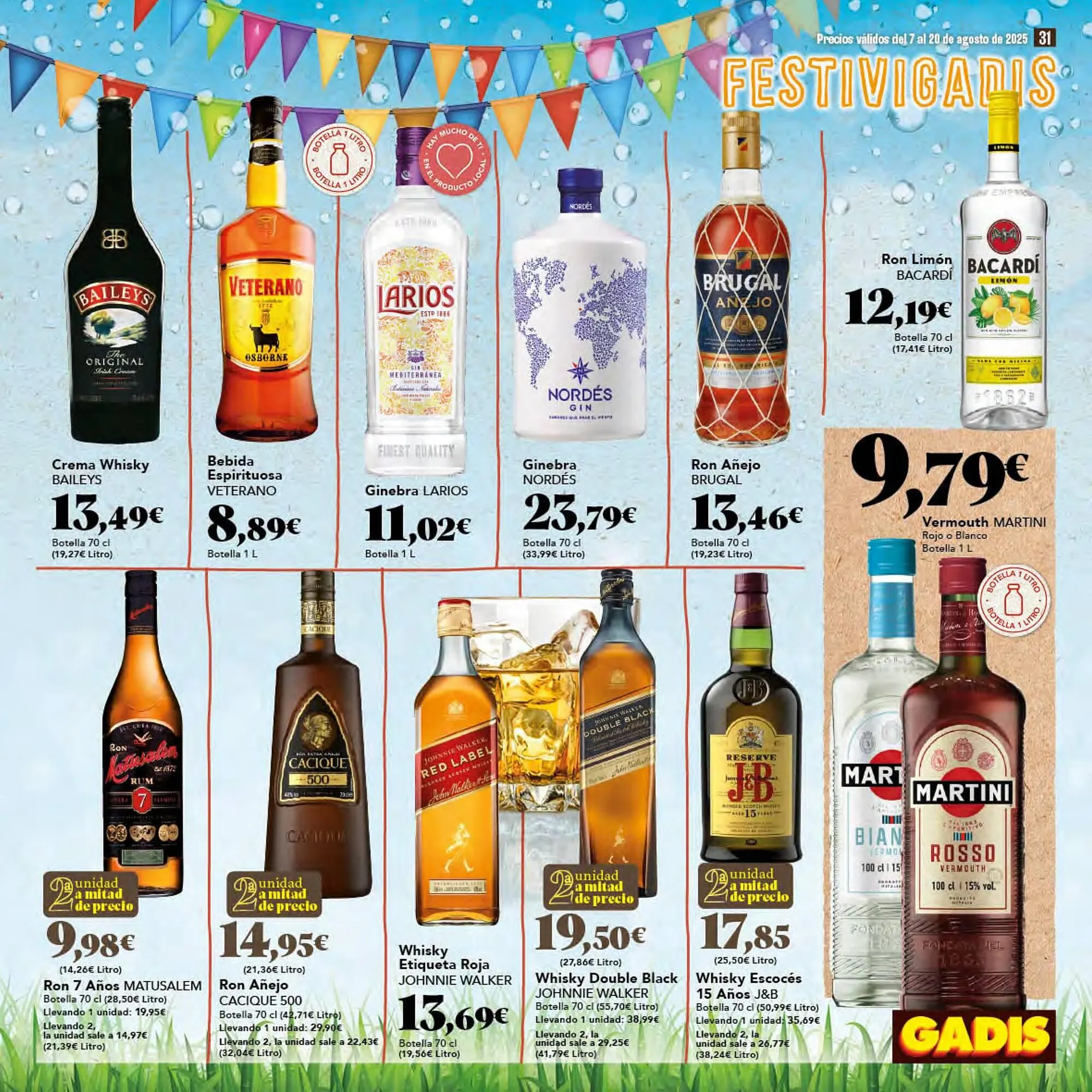 Catálogo de Folleto Gadis 7 de agosto al 21 de agosto 2025 - Página 31
