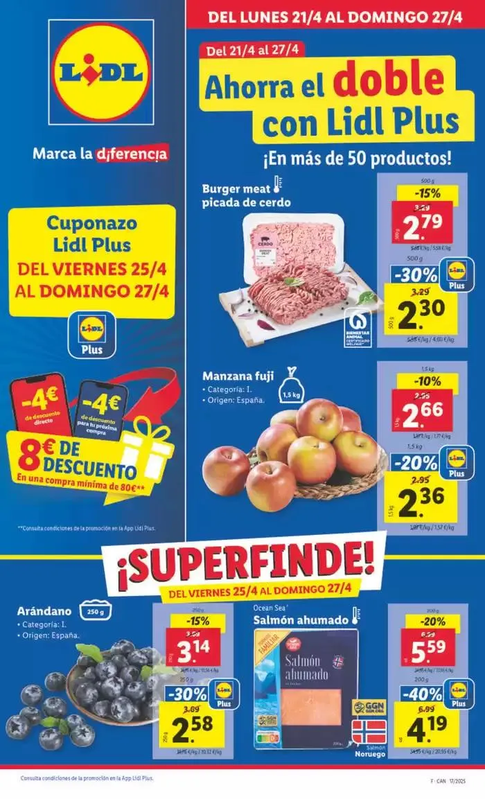 Catálogo de № 1 PRECIO - Ofertas válidas del 21/04 al 27/04 21 de abril al 27 de abril 2025 - Página 1