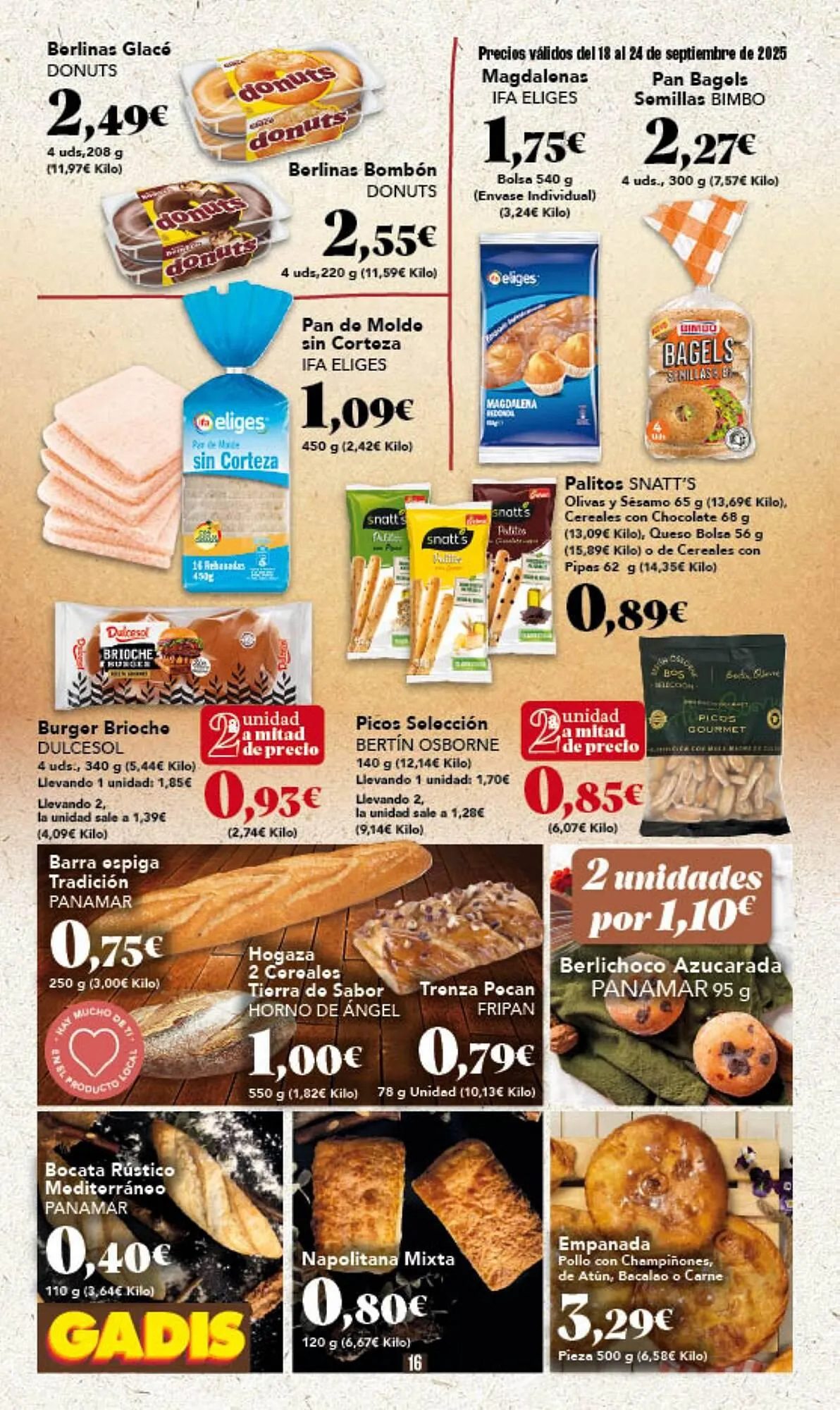 Catálogo de Folleto Gadis 18 de septiembre al 24 de septiembre 2025 - Página 16
