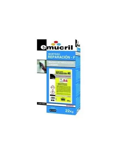Mortero Emucril Reparación 40 con Inhibidor Óxido