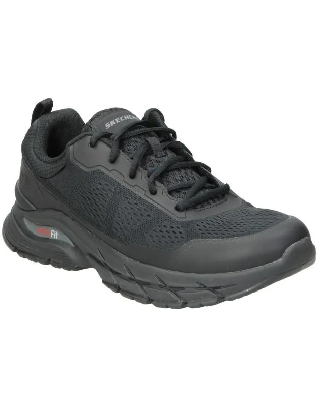 Zapatillas color negro de arch fit SKECHERS 210353-bbk