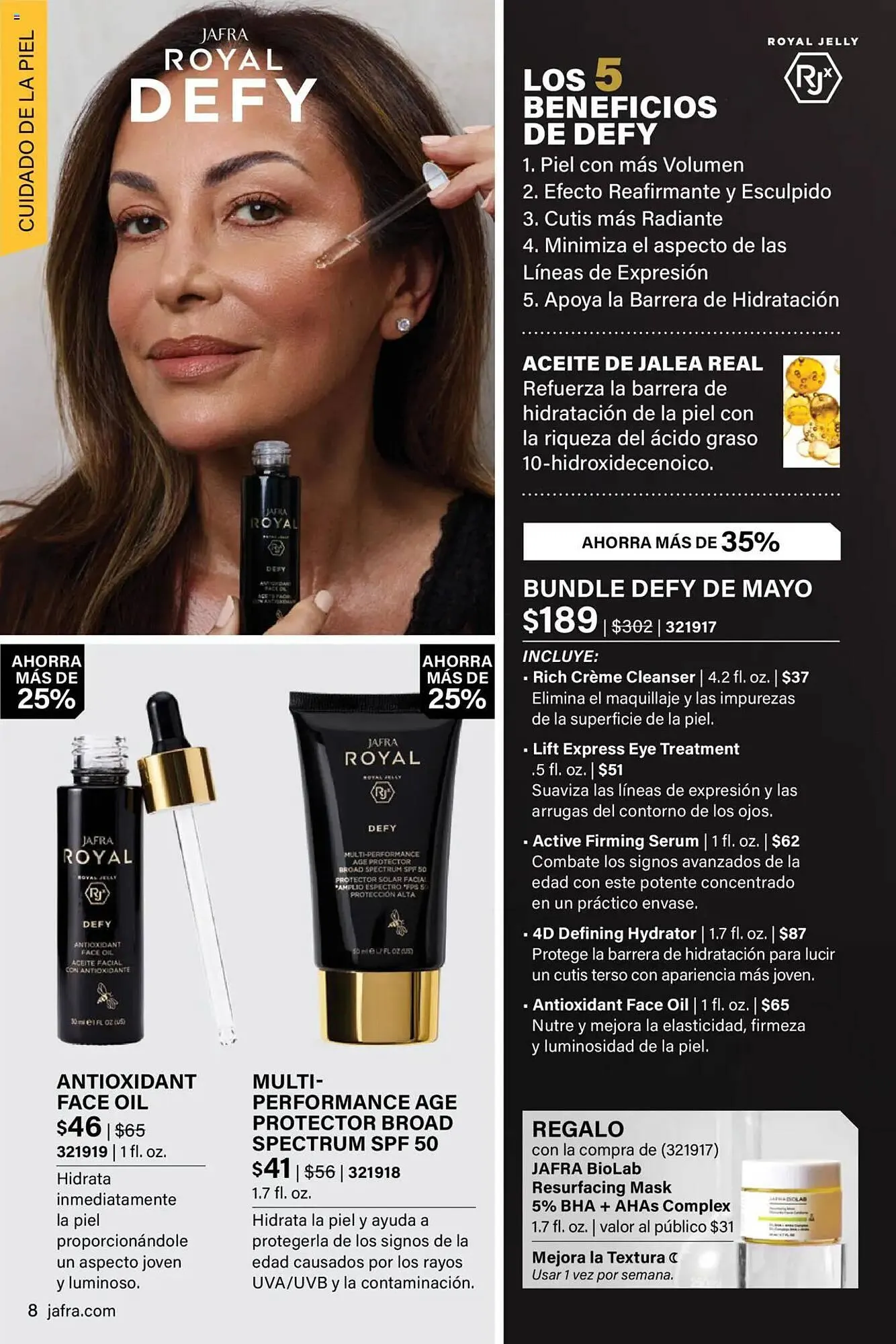Catálogo de Folleto JAFRA 1 de mayo al 31 de mayo 2025 - Página 8