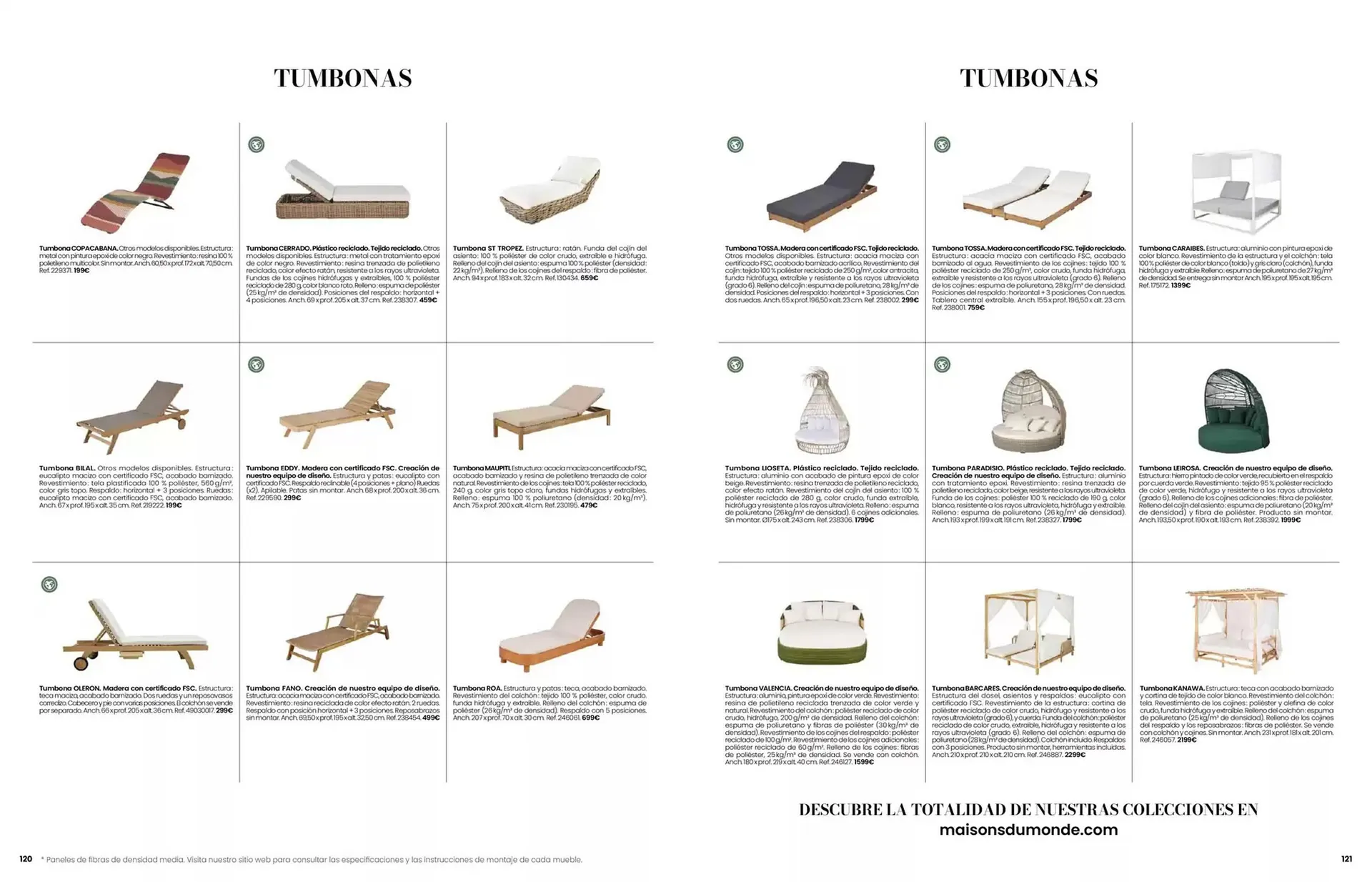 Catálogo de Folleto Maisons du Monde 18 de marzo al 31 de agosto 2025 - Página 62