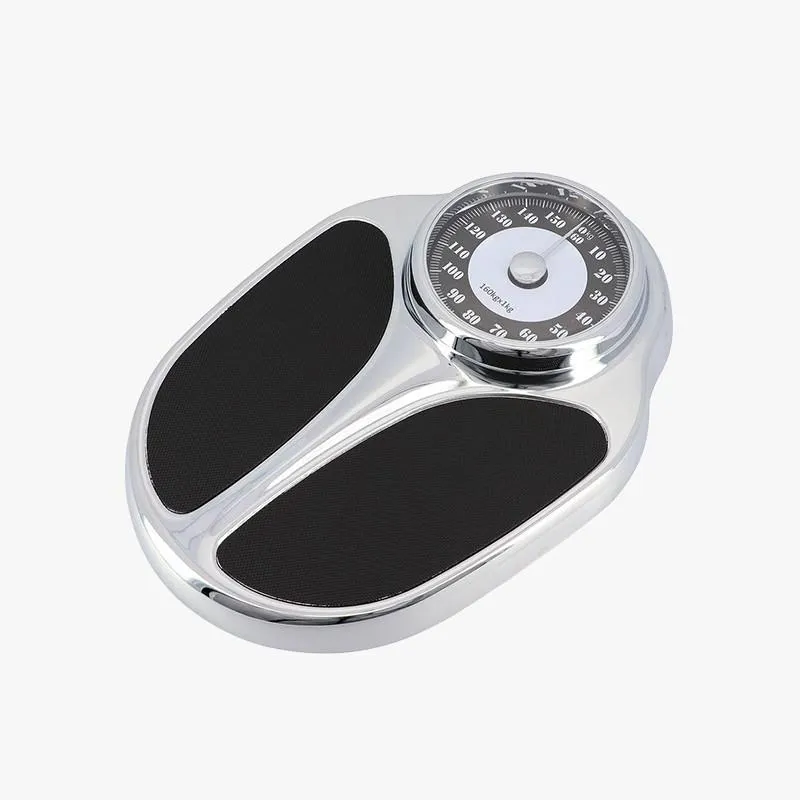 BÁSCULA MECÁNICA NEGRA Y CROMADA