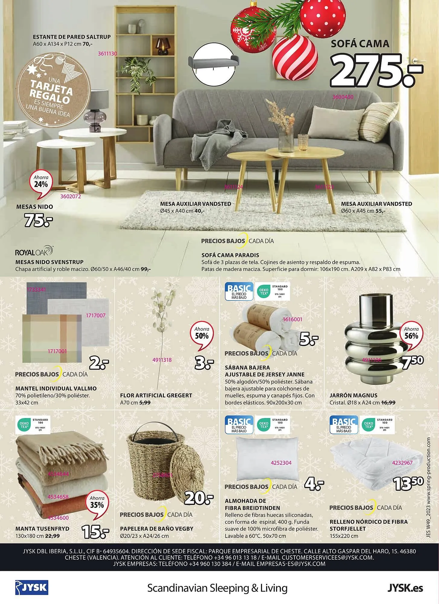 Catálogo de Folleto JYSK 4 de diciembre al 27 de diciembre 2023 - Página 24