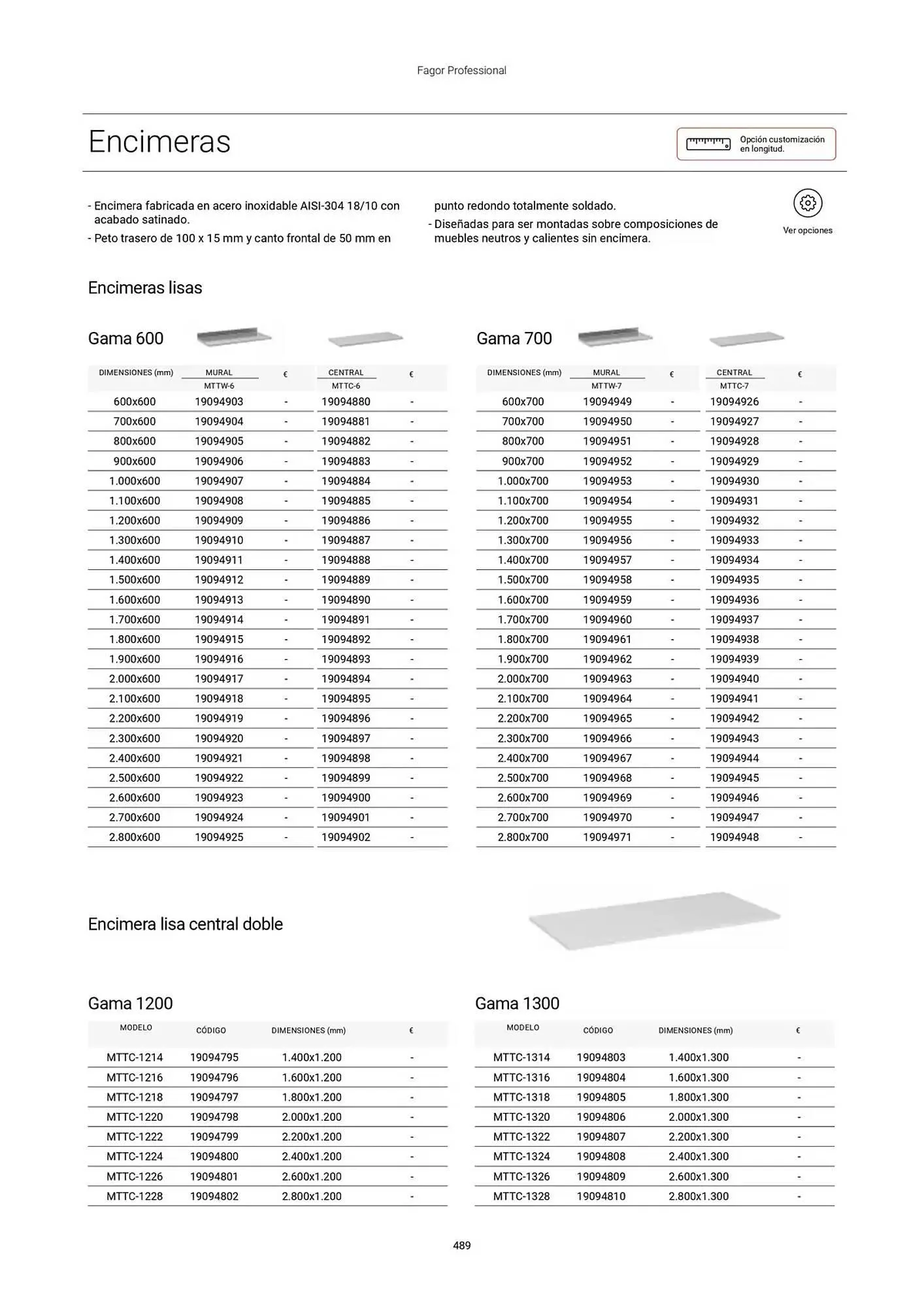 Catálogo de Folleto Fagor 3 de marzo al 1 de enero 2026 - Página 490