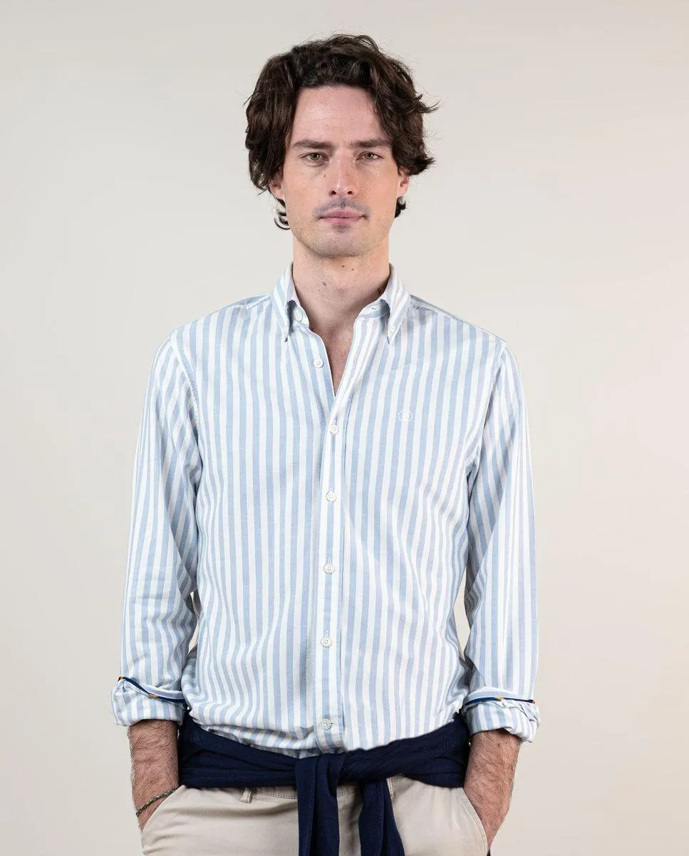Chemise Rayure Kodak Bleu Ciel