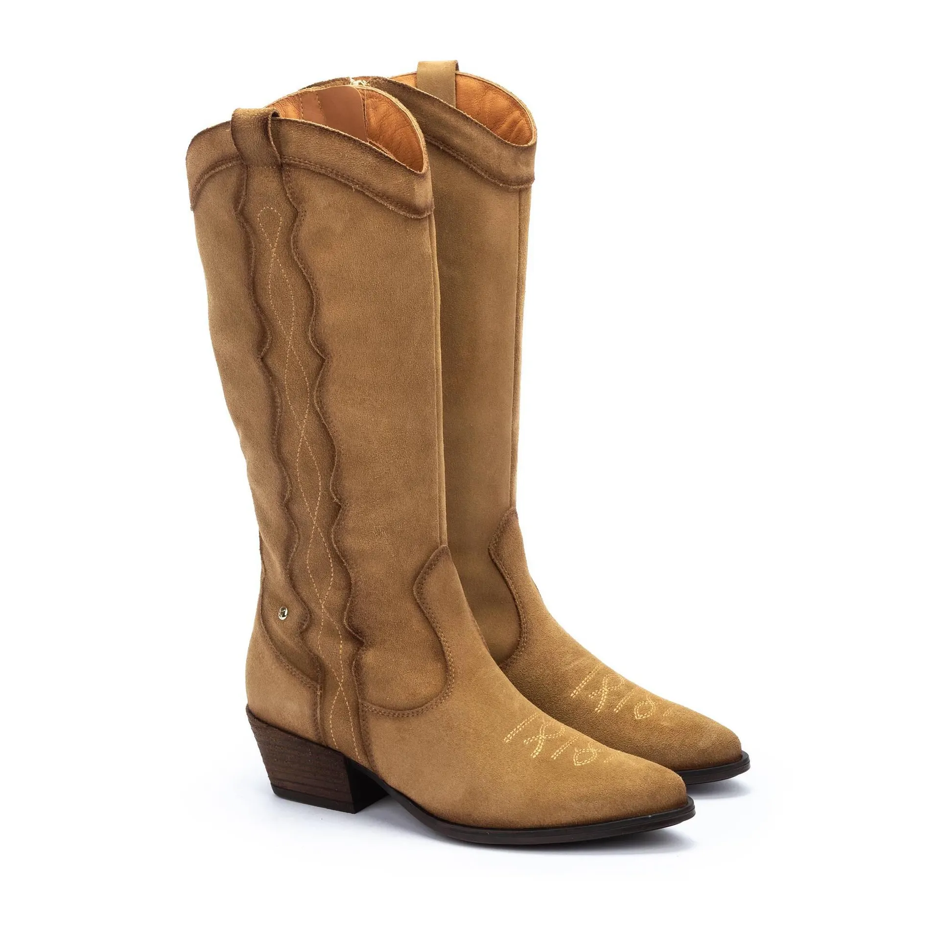 VERGEL bota alta de mujer cowboy