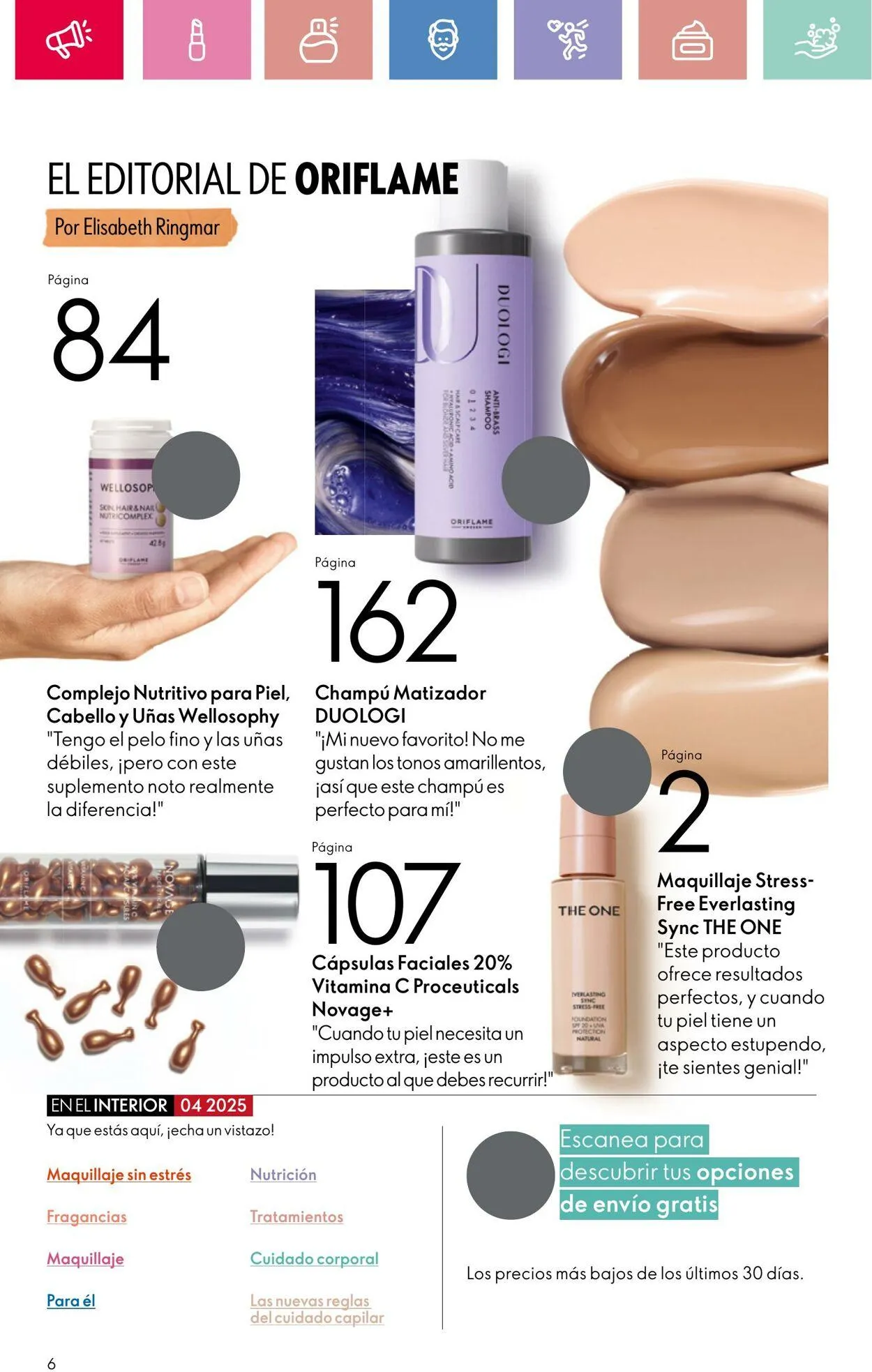 Catálogo de Oriflame Oferta actual 9 de marzo al 29 de marzo 2025 - Página 6