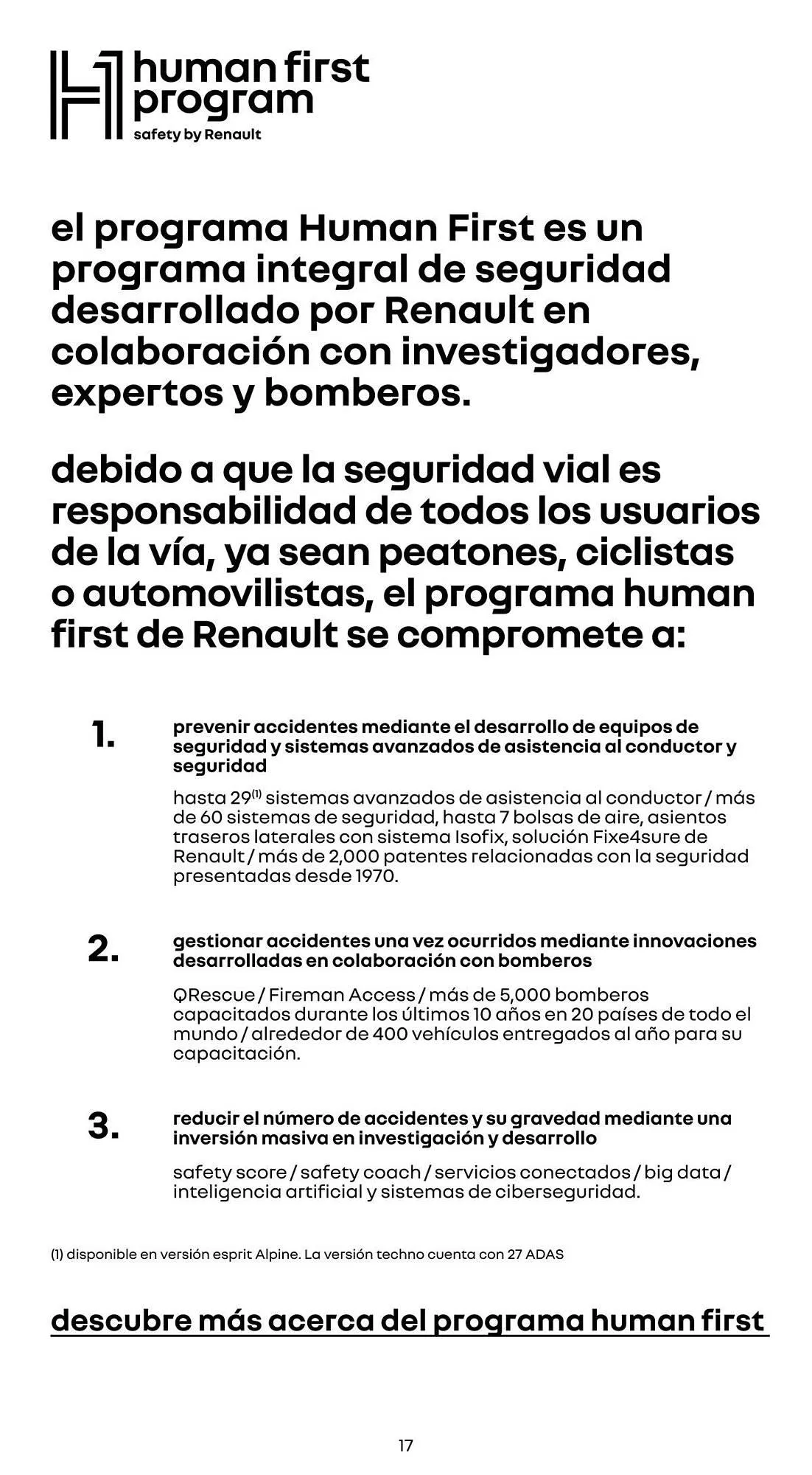 Catálogo de Folleto Renault 6 de agosto al 31 de diciembre 2025 - Página 17