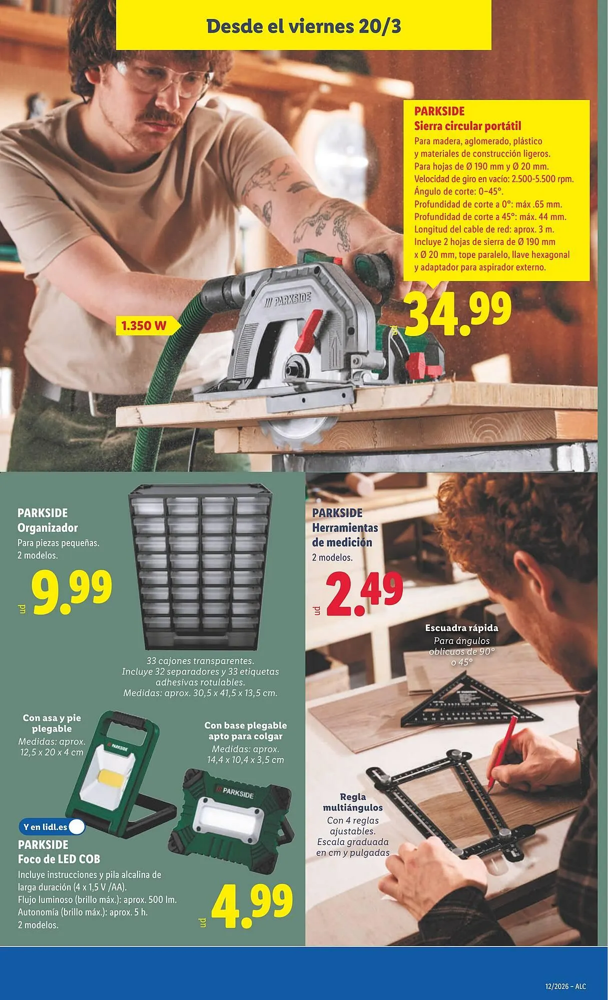 Catálogo de Catálogo Lidl 16 de marzo al 22 de marzo 2026 - Página 23