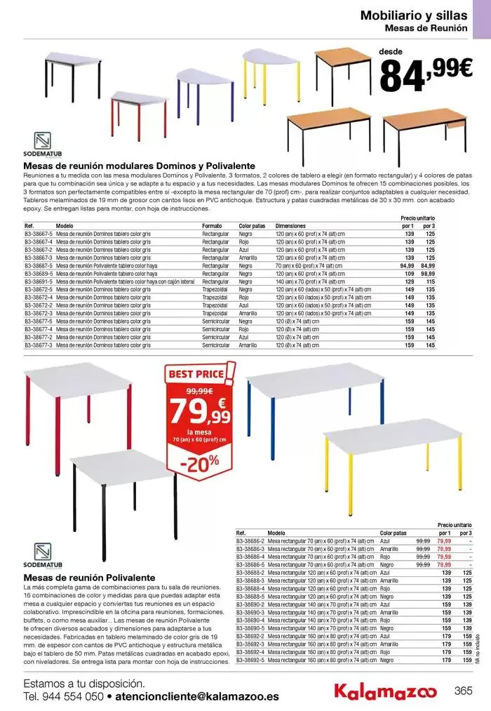 Catálogo de Staples Kalamazoo Catálogo General 9 de enero al 30 de septiembre 2025 - Página 365