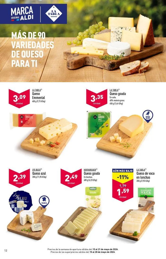 Catálogo de Folleto apertura Aldi 15 de mayo al 21 de mayo 2024 - Página 12