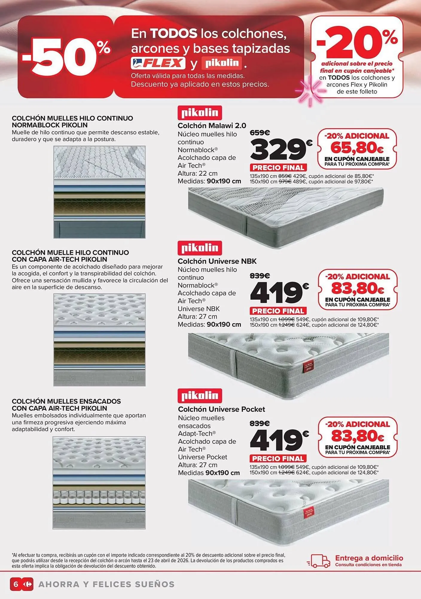 Catálogo de Folleto Carrefour 25 de febrero al 23 de marzo 2026 - Página 6