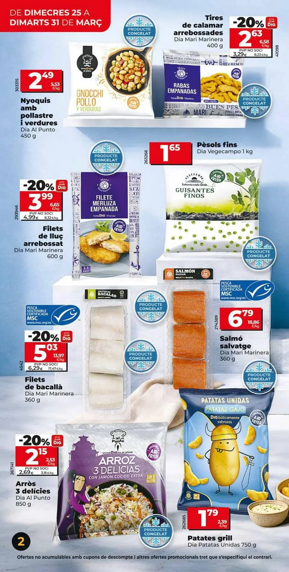 Catálogo de Folleto Dia 25 de marzo al 31 de marzo 2026 - Página 2