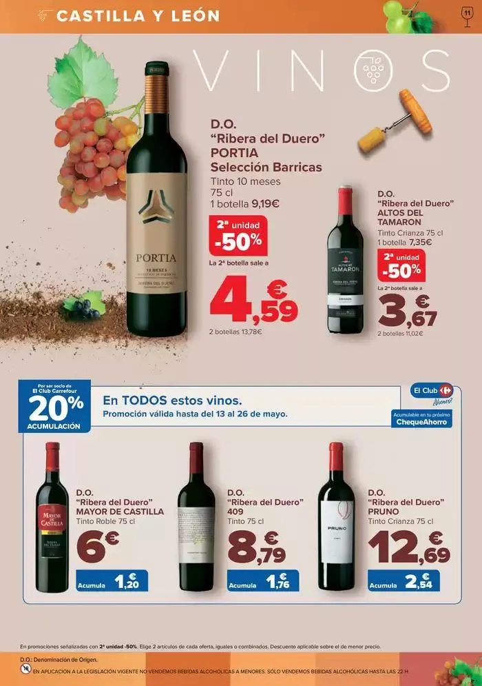 Catálogo de RUTA DE LOS VINOS 13 de mayo al 26 de mayo 2025 - Página 11