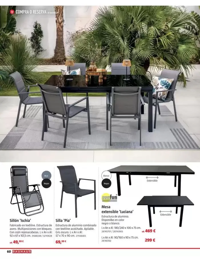 Catálogo de Bauhaus Verano 1 de junio al 31 de agosto 2025 - Página 60