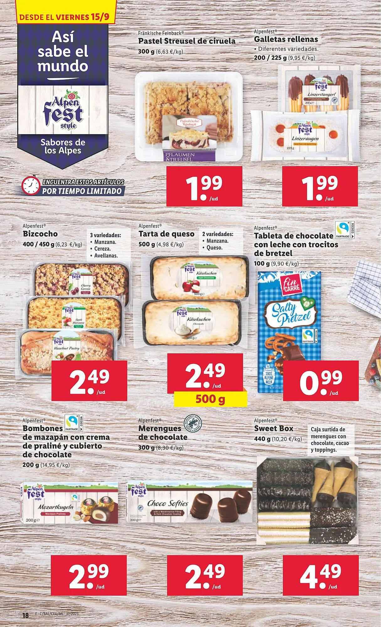 Catálogo de Folleto Lidl 11 de septiembre al 17 de septiembre 2023 - Página 38