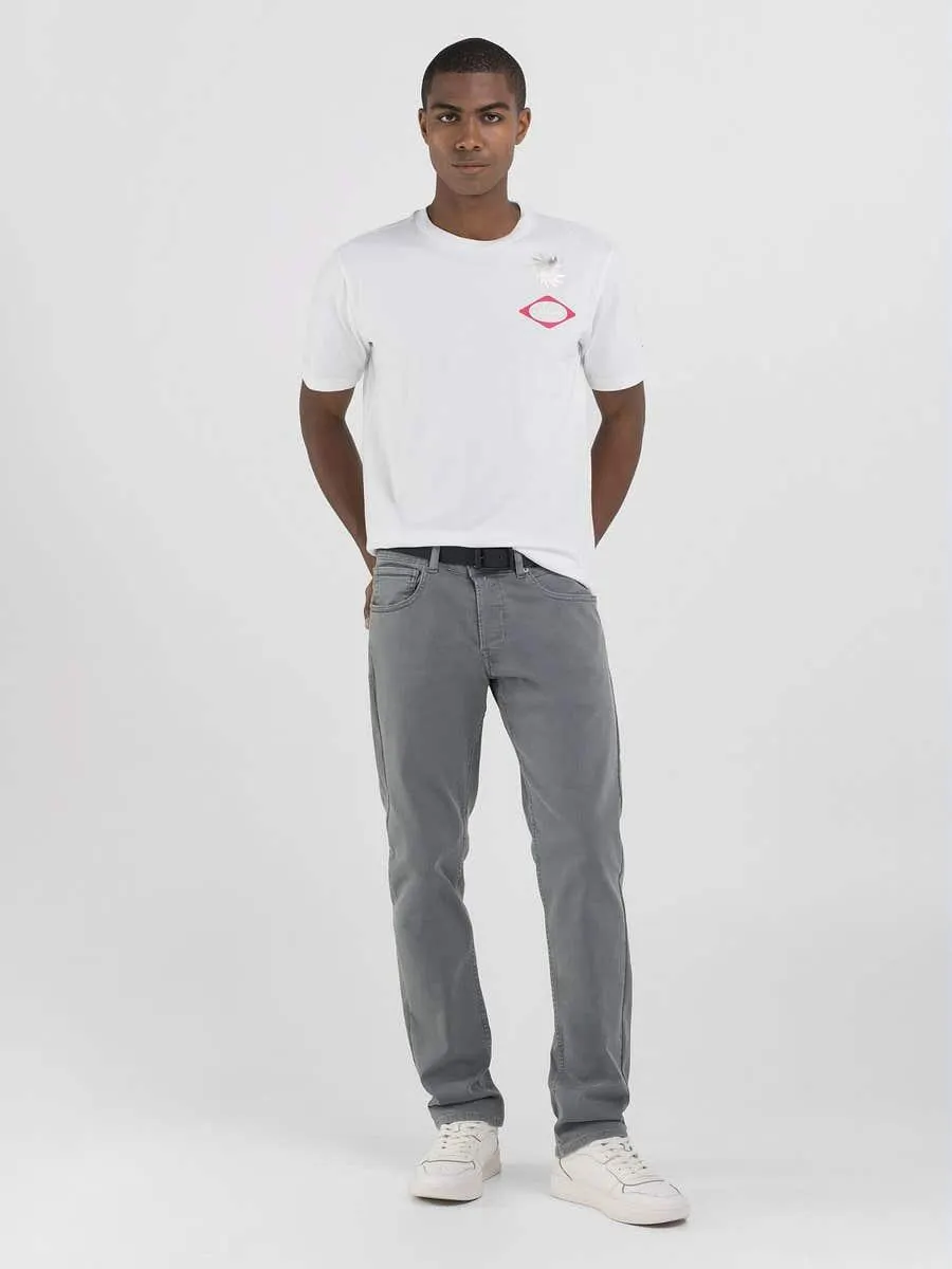 Camiseta de punto con estampado custom garage