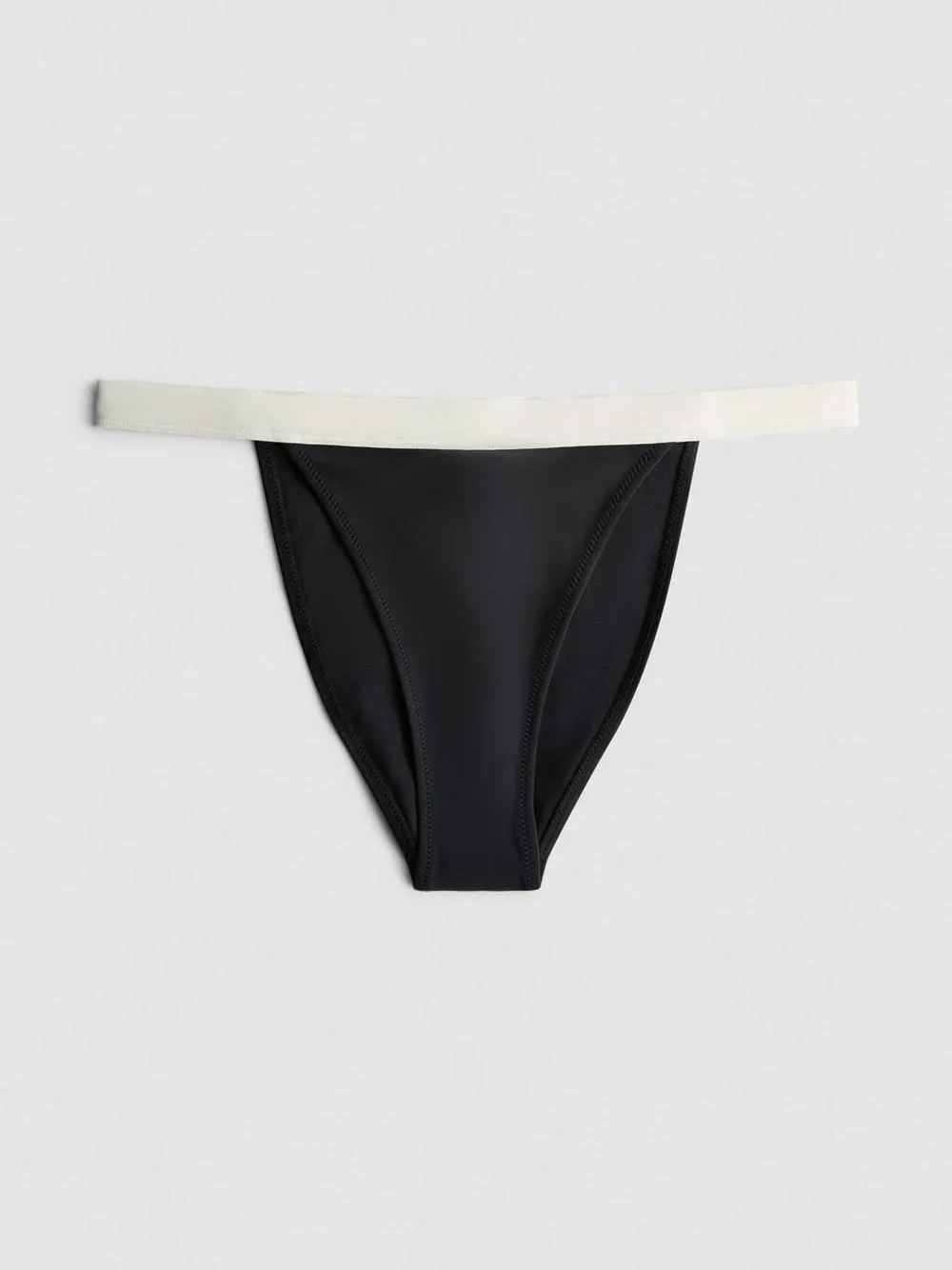 Braguita de bikini con banda en contraste