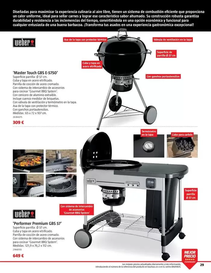 Catálogo de Barbacoas, cocinar al aire libre 8 de mayo al 6 de junio 2025 - Página 29