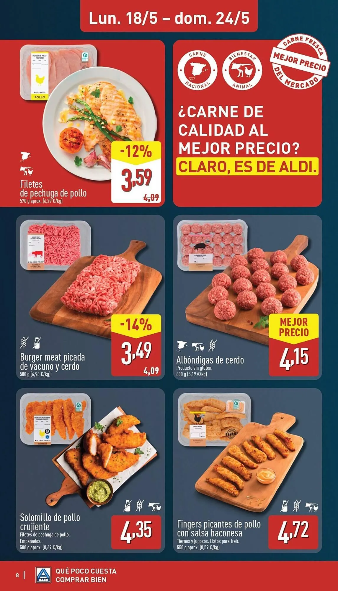 Catálogo de Folleto ALDI 18 de mayo al 24 de mayo 2026 - Página 8
