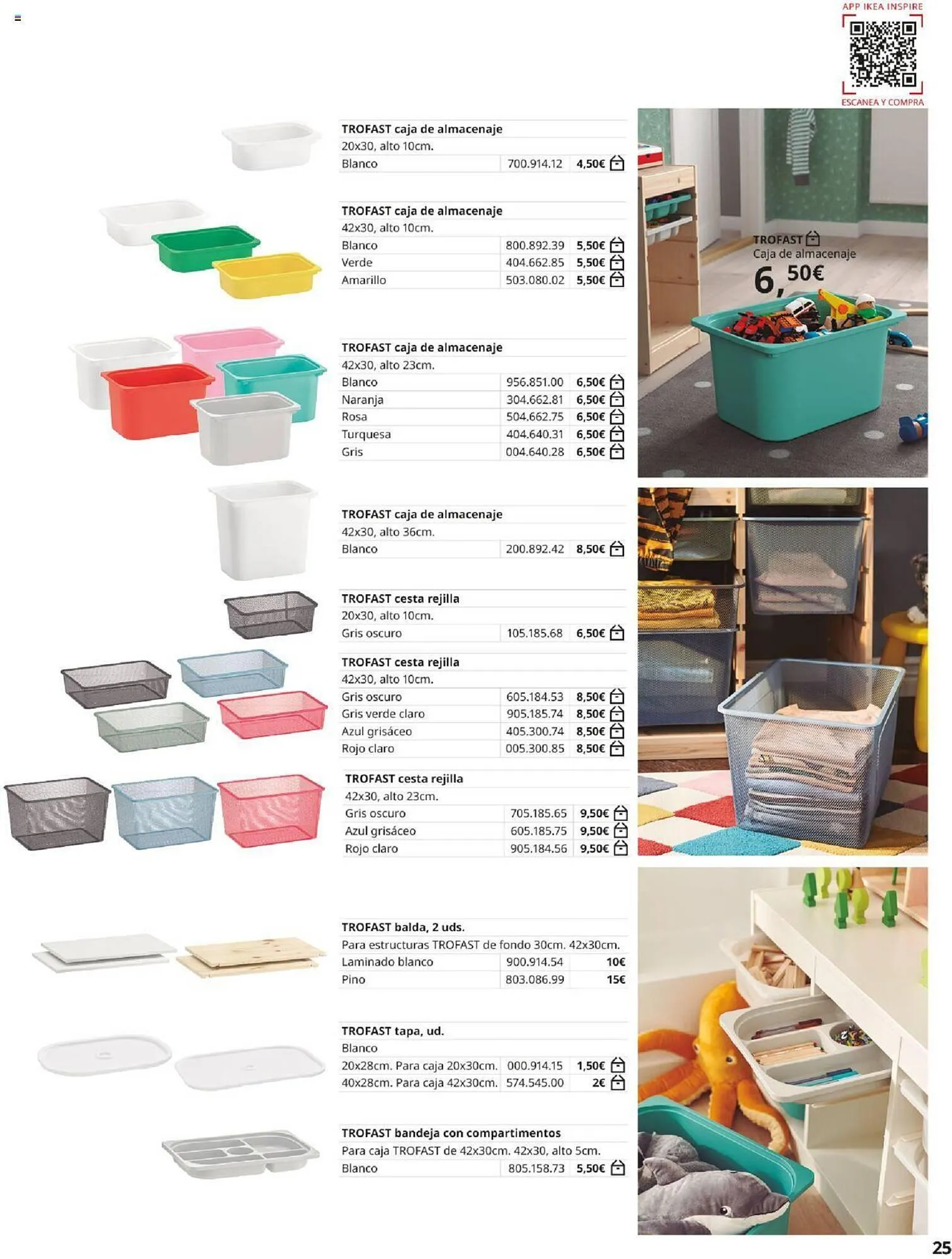 Catálogo de Folleto Almacenaje Infantil IKEA 18 de septiembre al 31 de enero 2025 - Página 25