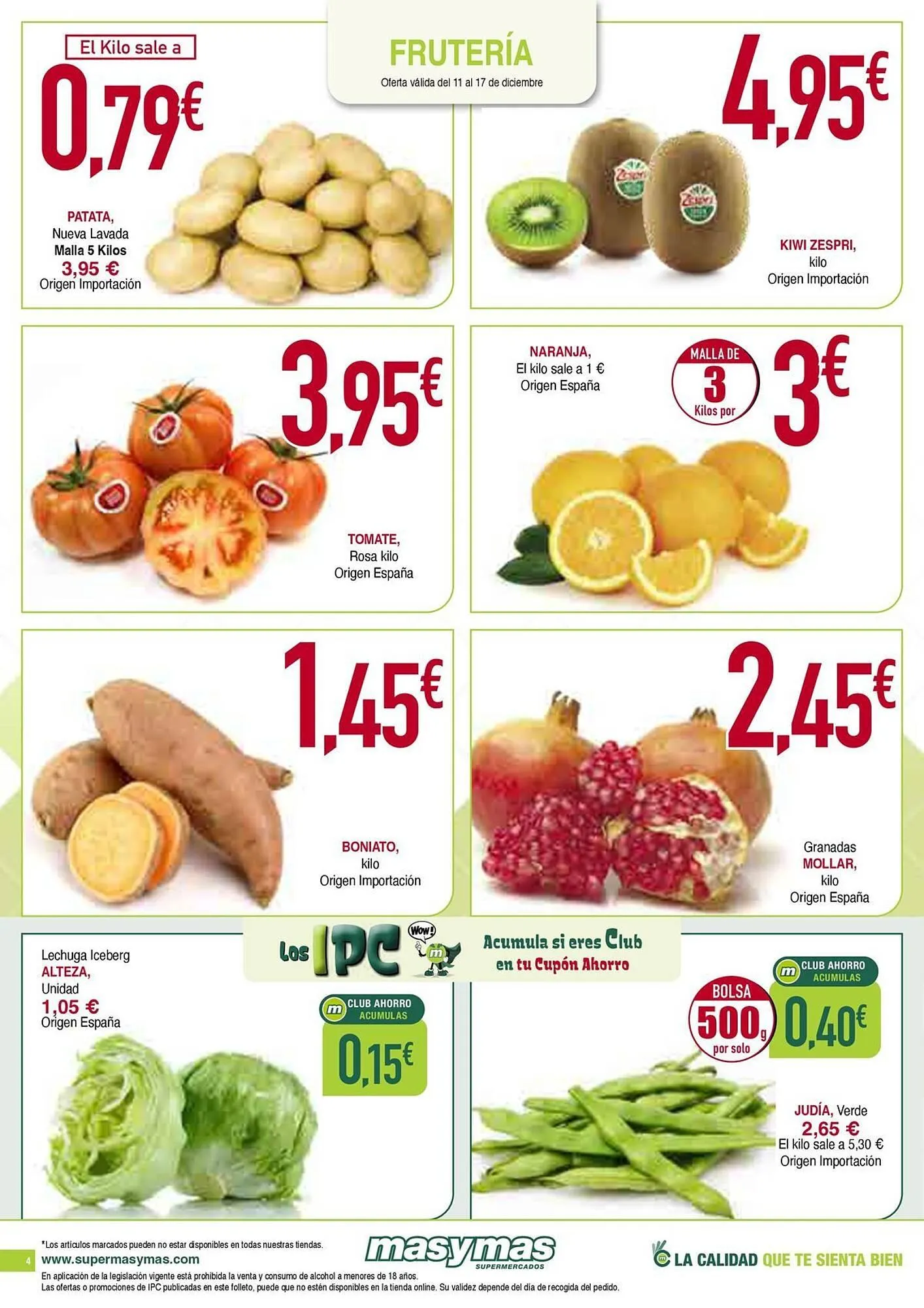 Catálogo de Folleto Masymas 11 de diciembre al 17 de diciembre 2025 - Página 4