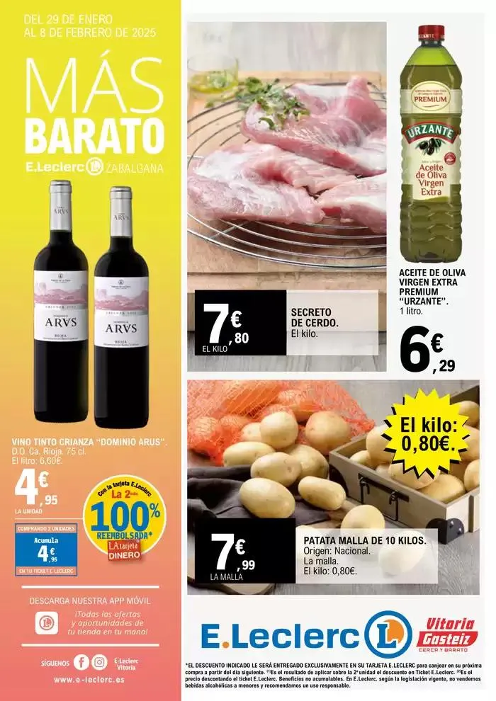 Catálogo de Más Barato 29 de enero al 8 de febrero 2025 - Página 1