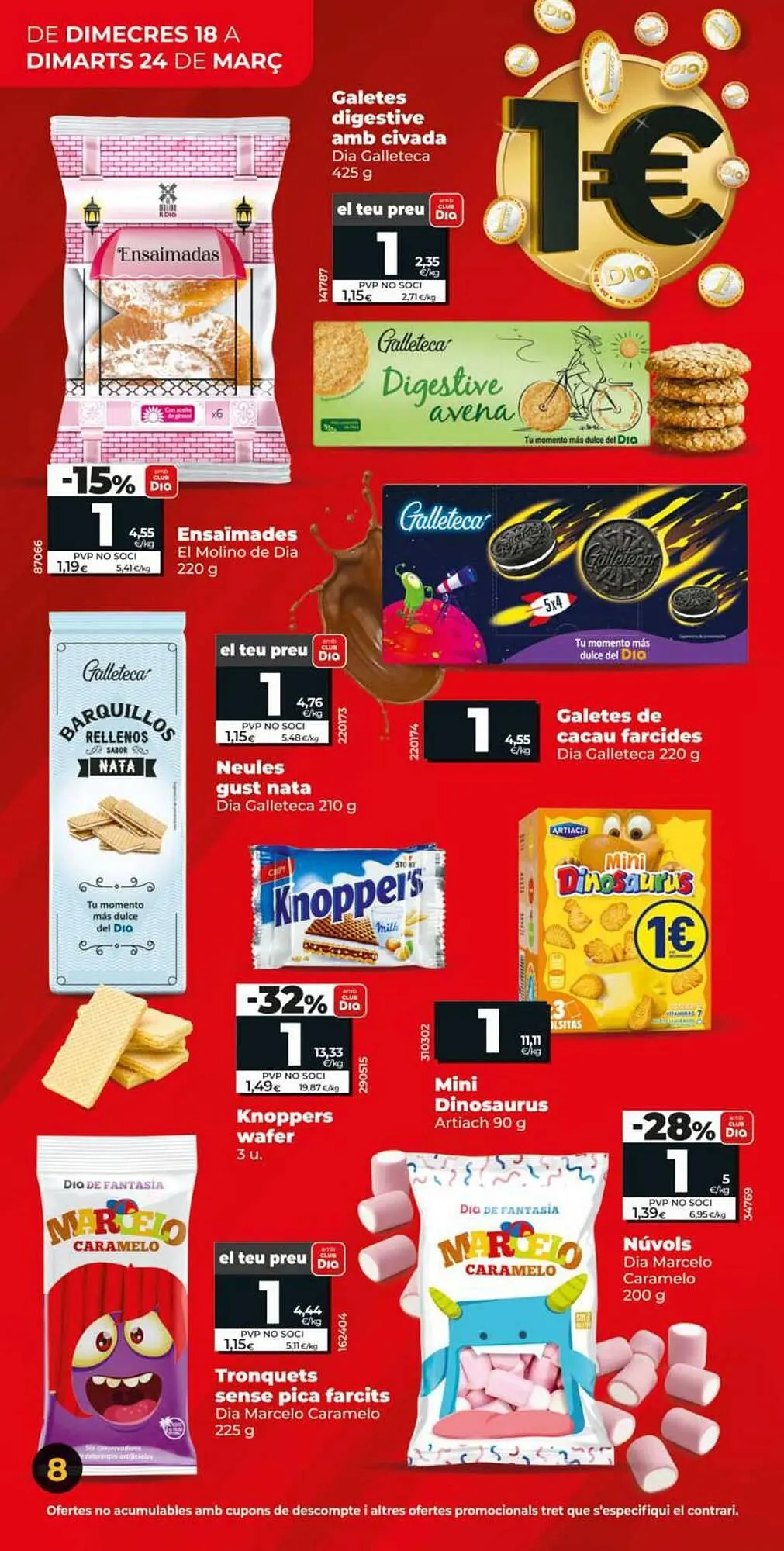 Catálogo de Folleto Dia 18 de marzo al 24 de marzo 2026 - Página 8